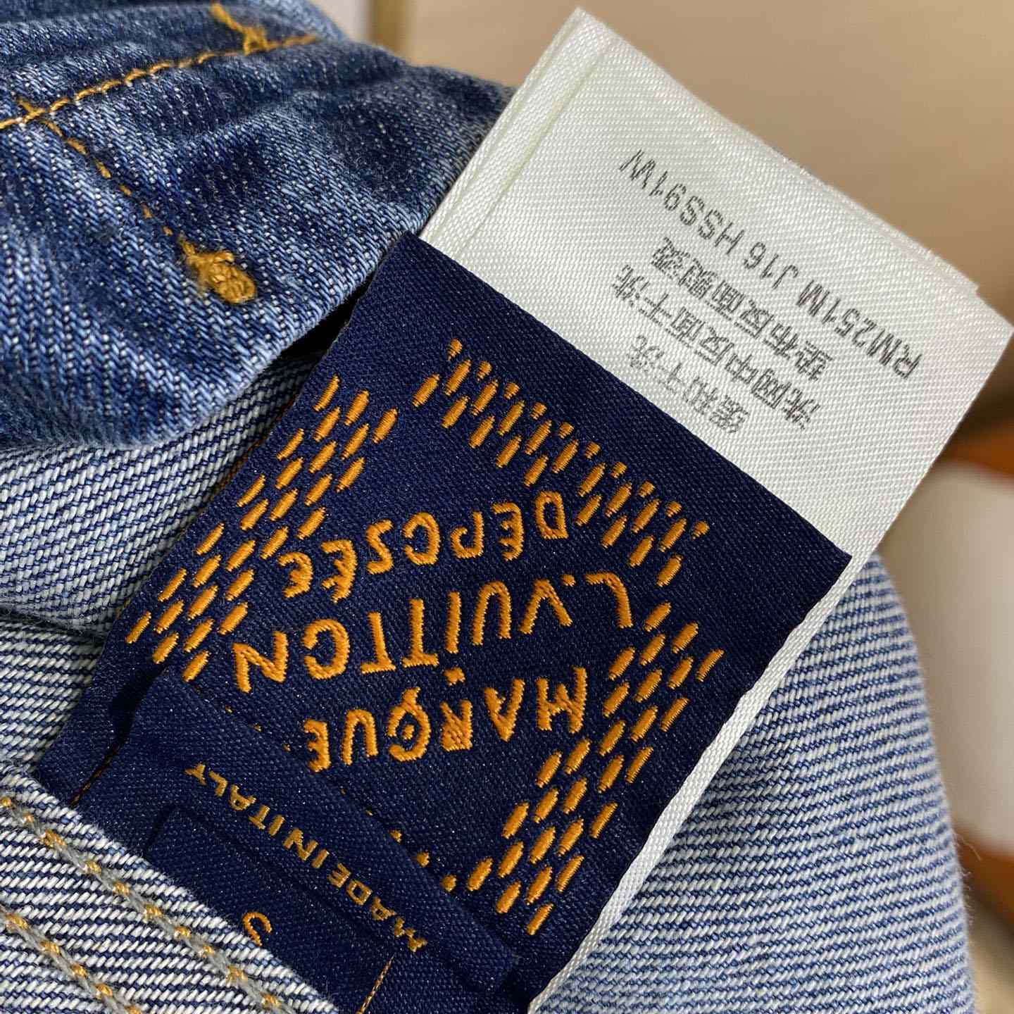 Louis Vuitton Signature Denim Short-Sleeved Shirt - EUR FASHION
