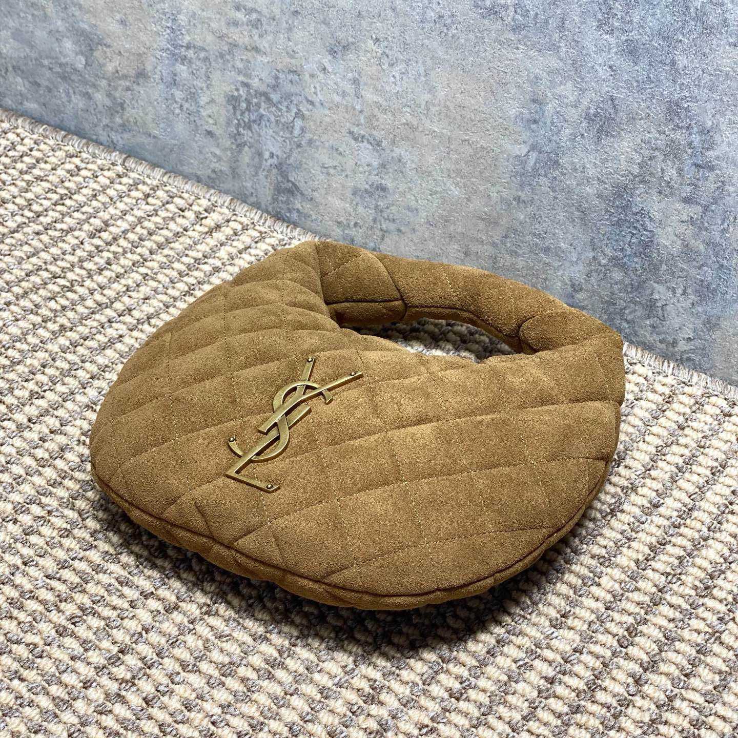 Saint Laurent Icarino In Quilted Suede - EUR FASHION