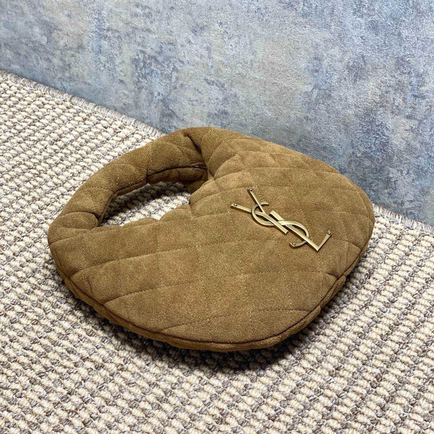Saint Laurent Icarino In Quilted Suede - EUR FASHION