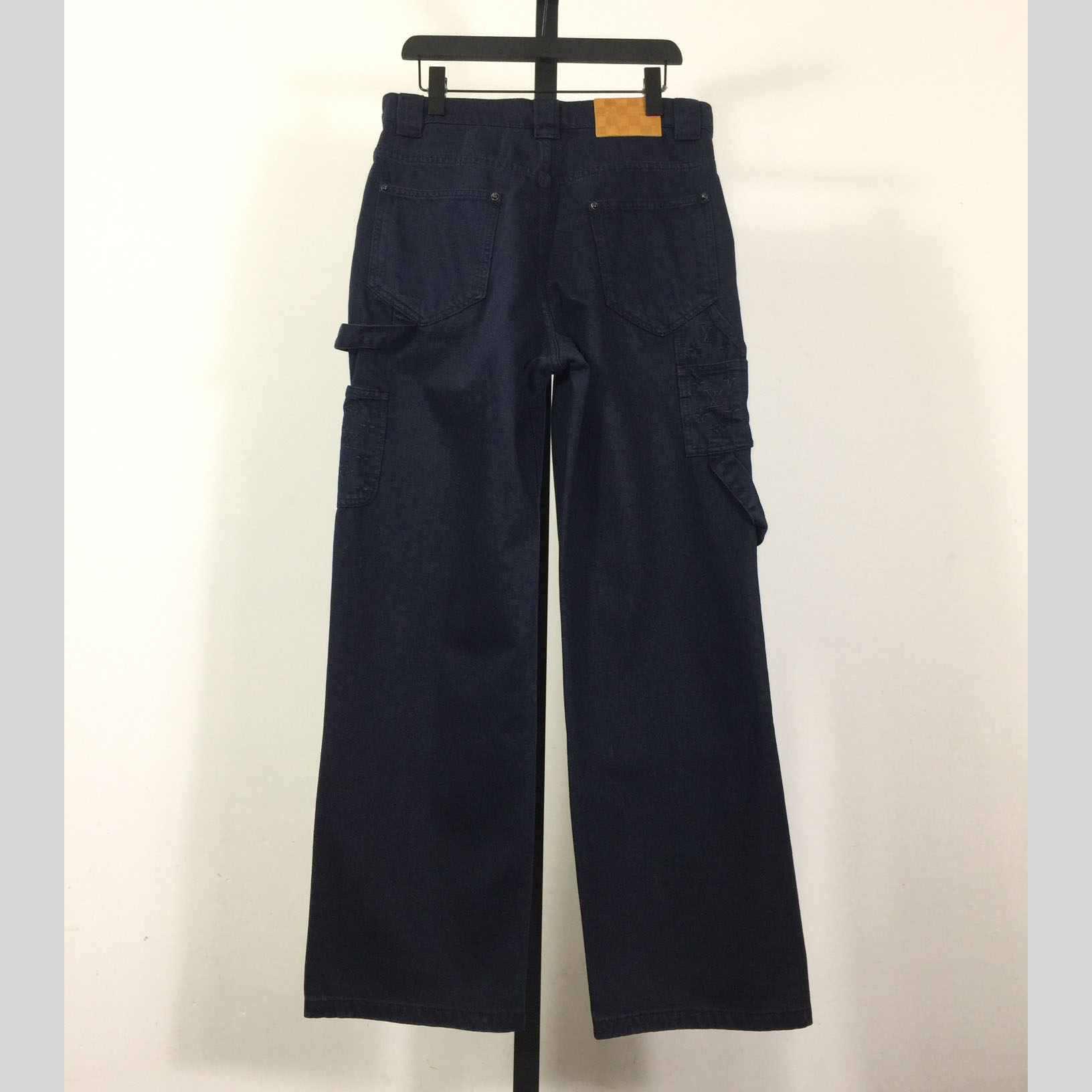 Louis Vuitton Garment-Dyed Denim Carpenter Pants   1AHVCS - EUR FASHION