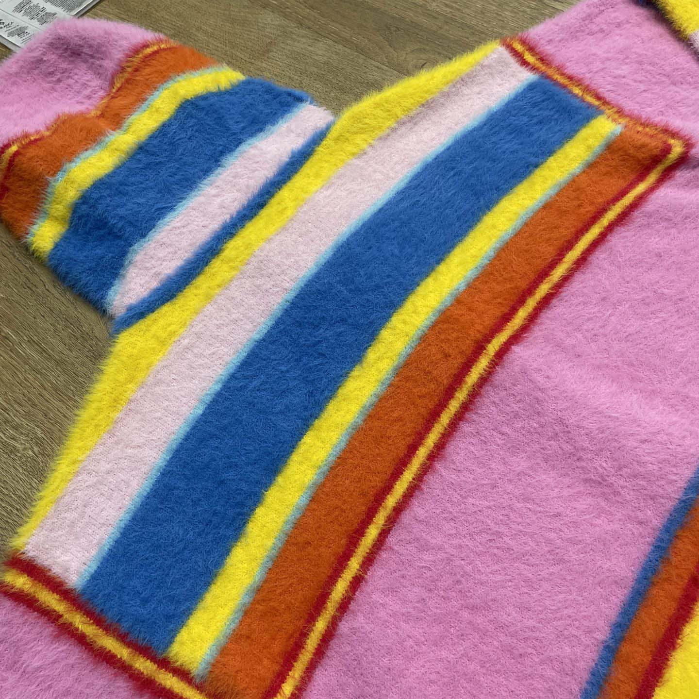 Casablanca Fluffy Oversized Hooded Sweatshirt   Z6021 - EUR FASHION