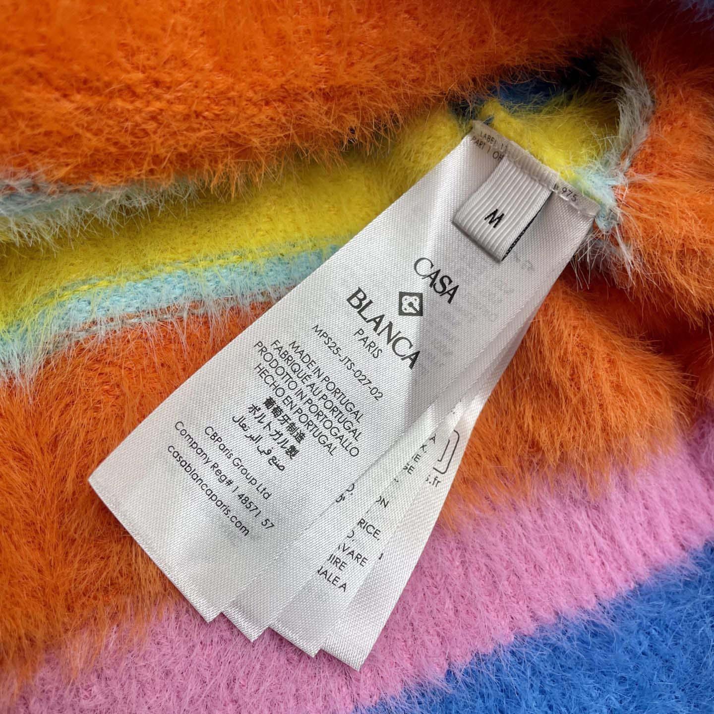 Casablanca Fluffy Oversized Hooded Sweatshirt   Z6021 - EUR FASHION