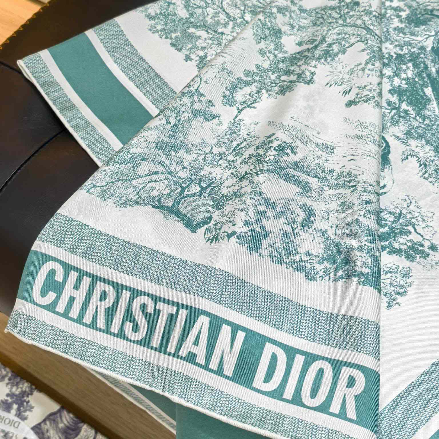 Dior Toile de Jouy Sauvage 90 Square Scarf  - EUR FASHION