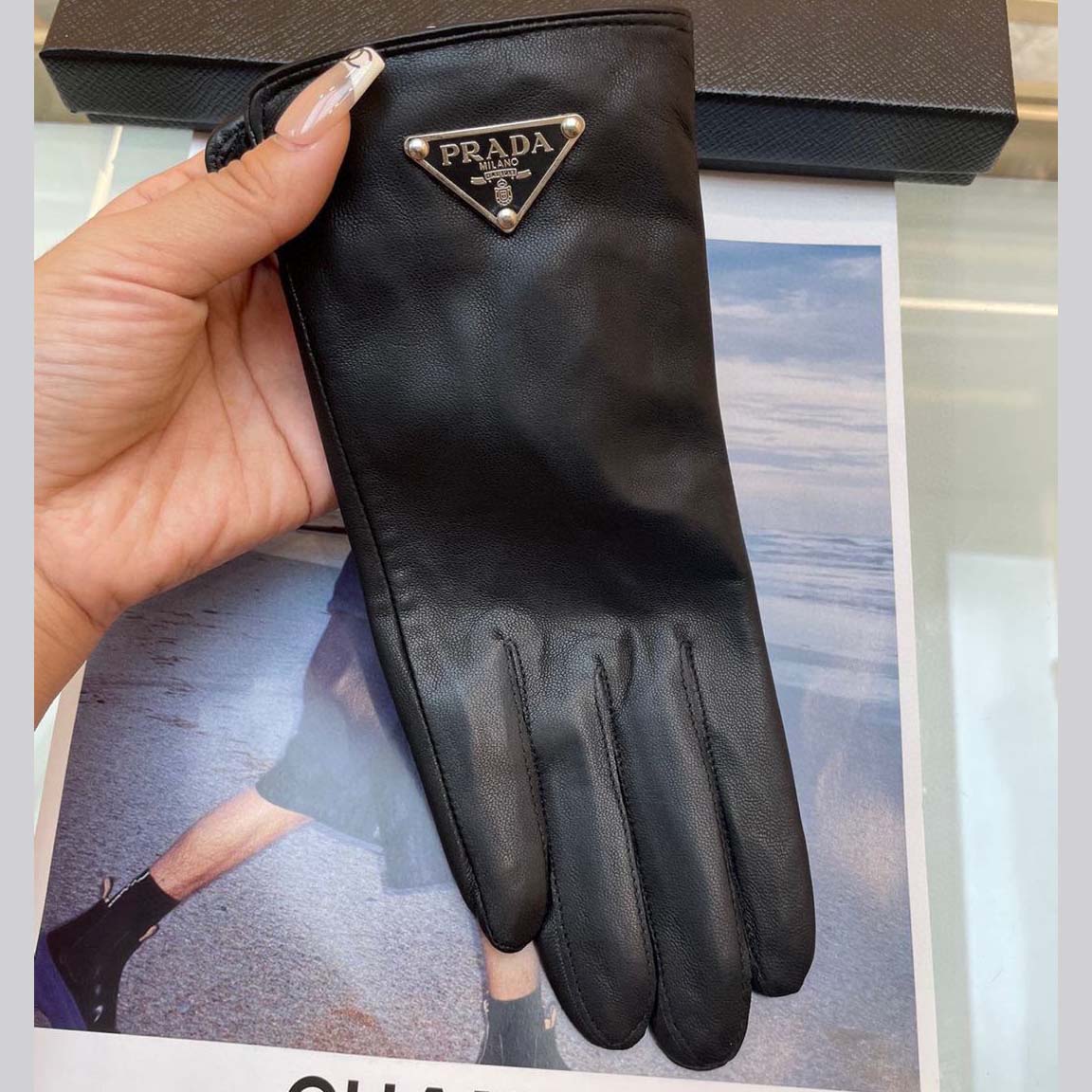 Prada Women's Gloves  - EUR FASHION