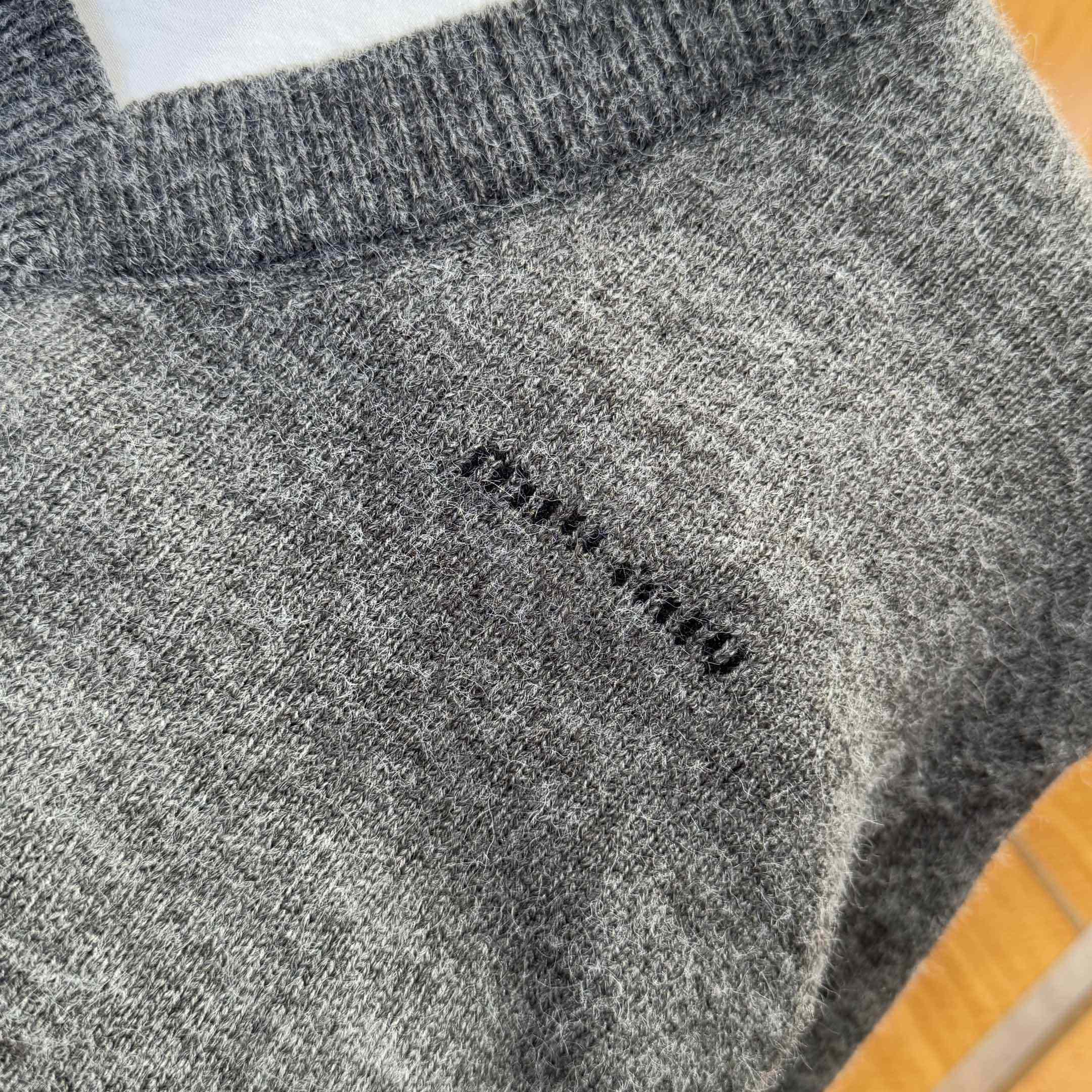 Miu Miu Cashmere V-neck Sweater - EUR FASHION