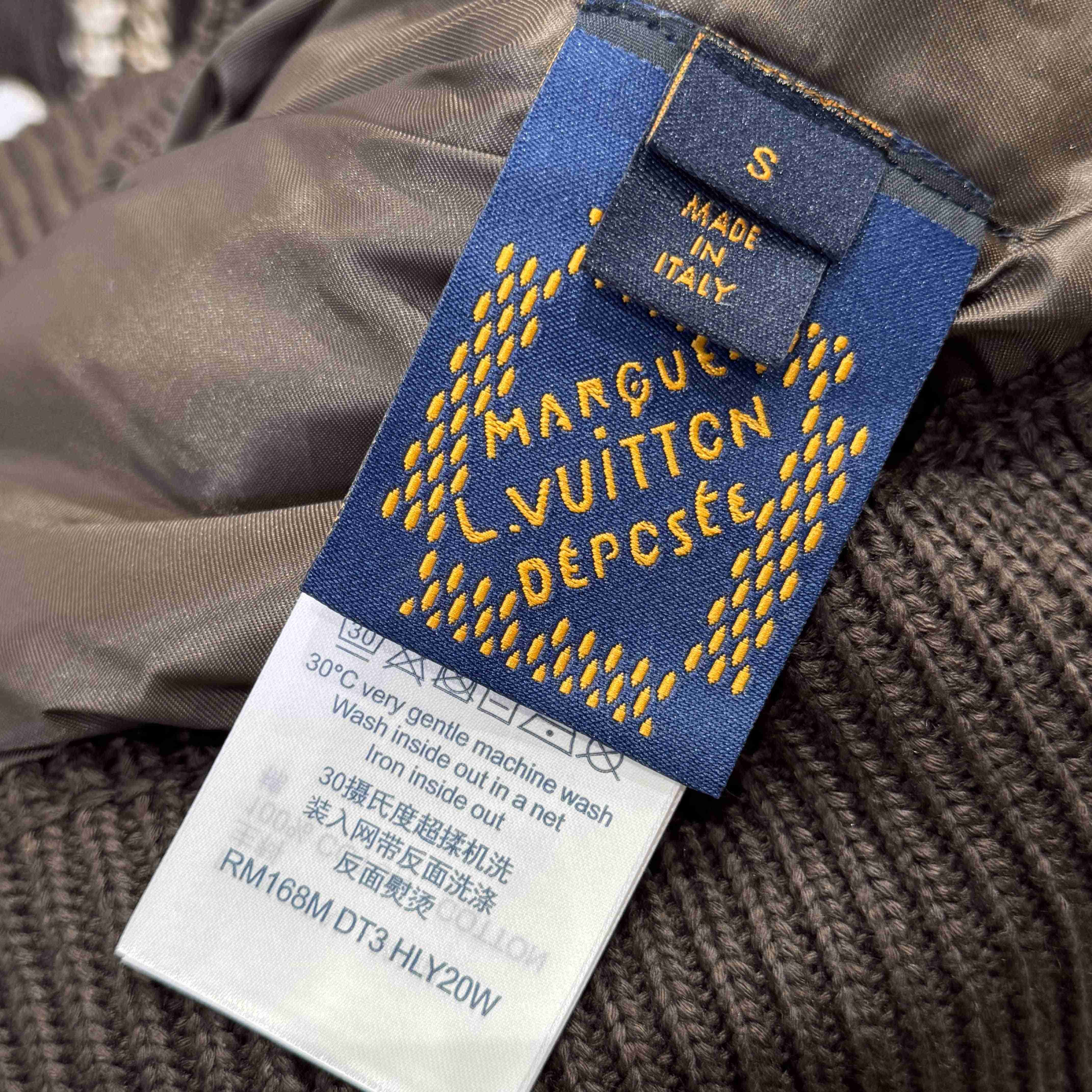 Louis Vuitton Knitted Cotton Jacquard Bomber   1AHC28 - EUR FASHION