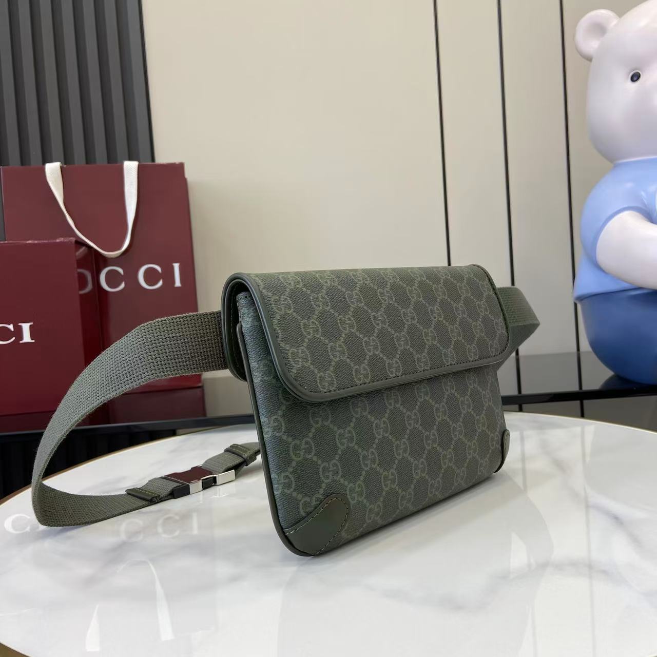Gucci GG Monogram Small Belt Bag - EUR FASHION