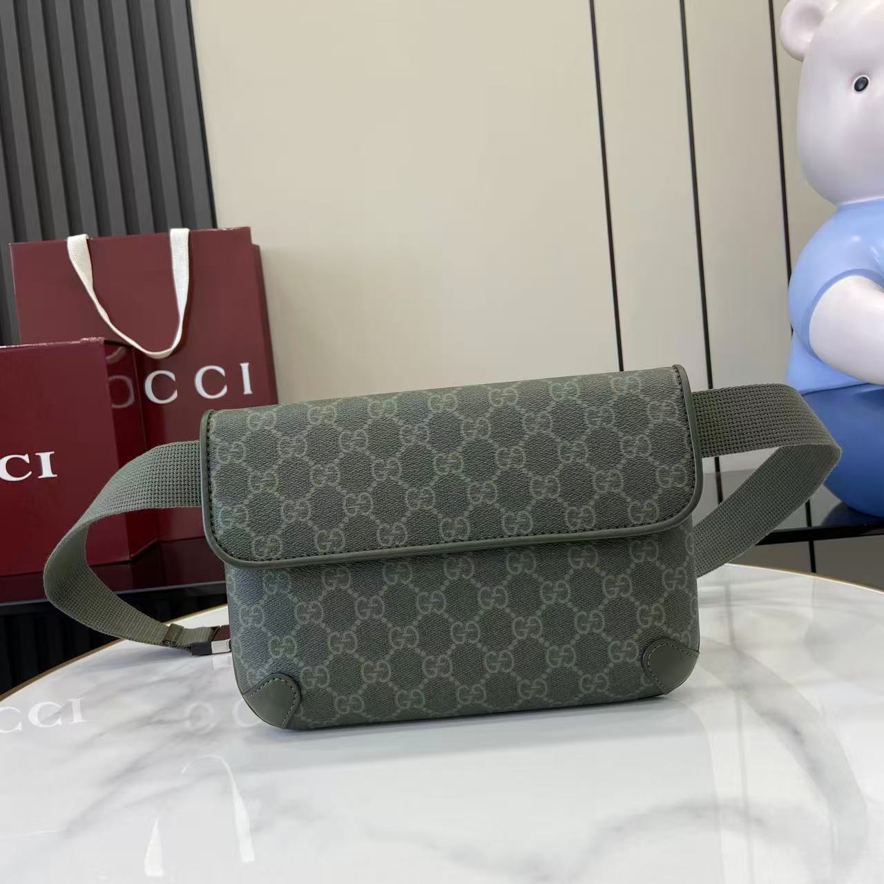 Gucci GG Monogram Small Belt Bag - EUR FASHION