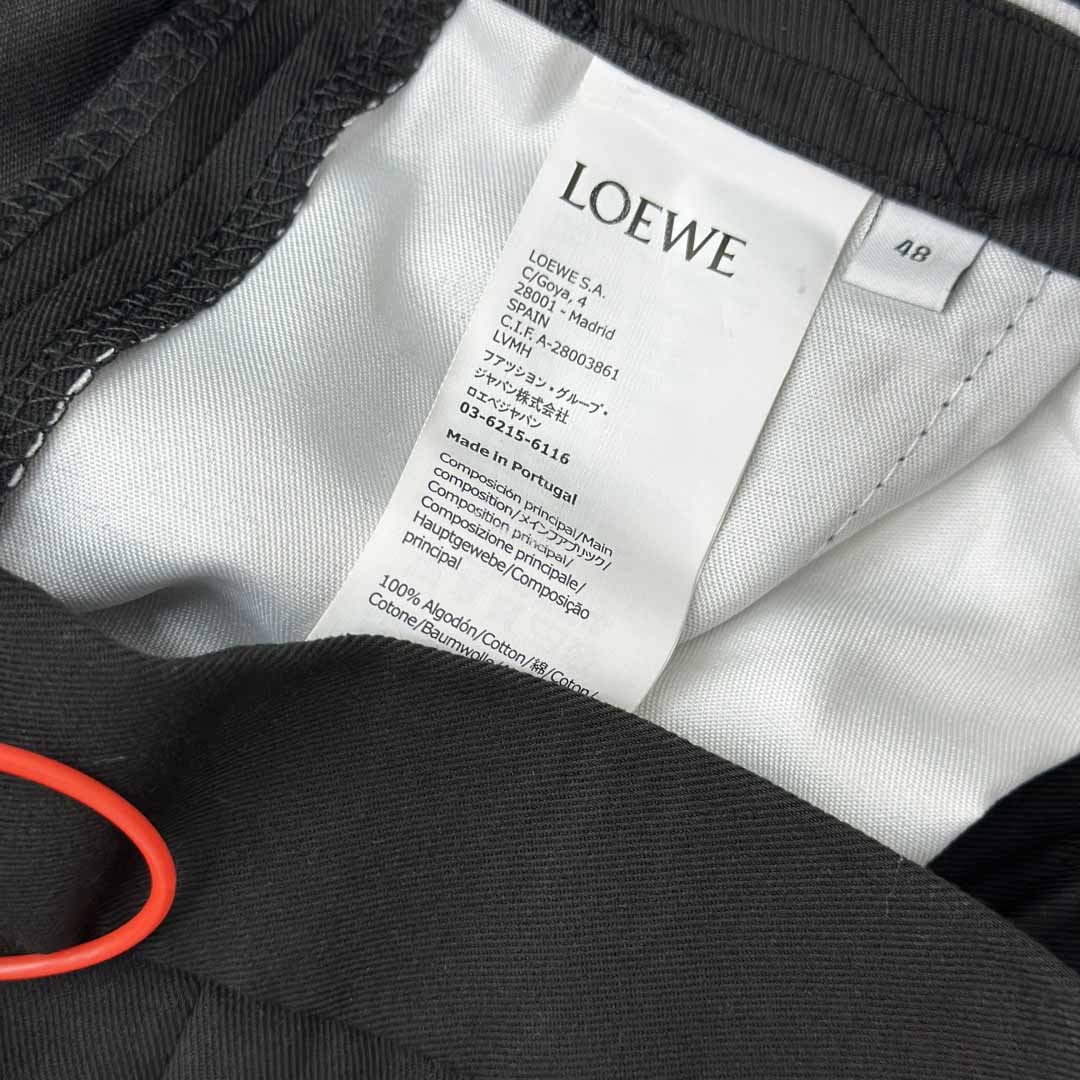 Loewe Low Crotch Trousers In Cotton - EUR FASHION