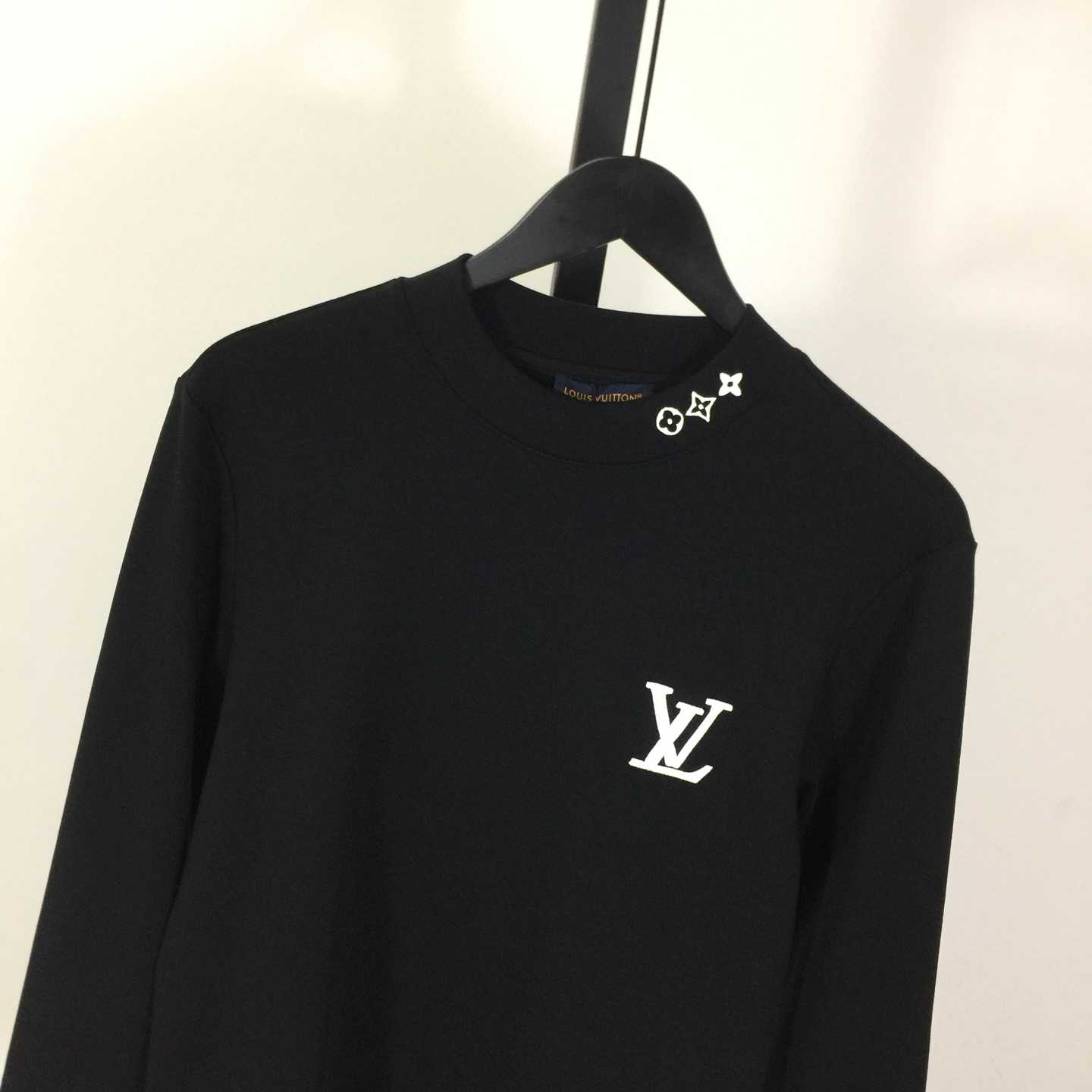 Louis Vuitton Embossed LV Long-Sleeved T-Shirt - EUR FASHION