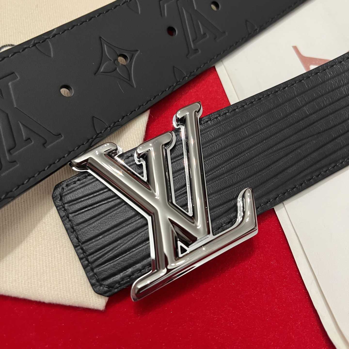 Louis Vuitton Reversible Belt  4cm - EUR FASHION