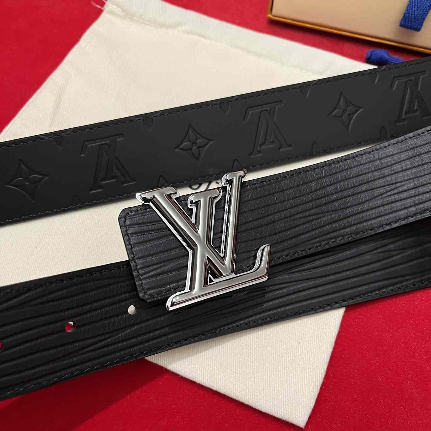 Louis Vuitton Reversible Belt  4cm - EUR FASHION