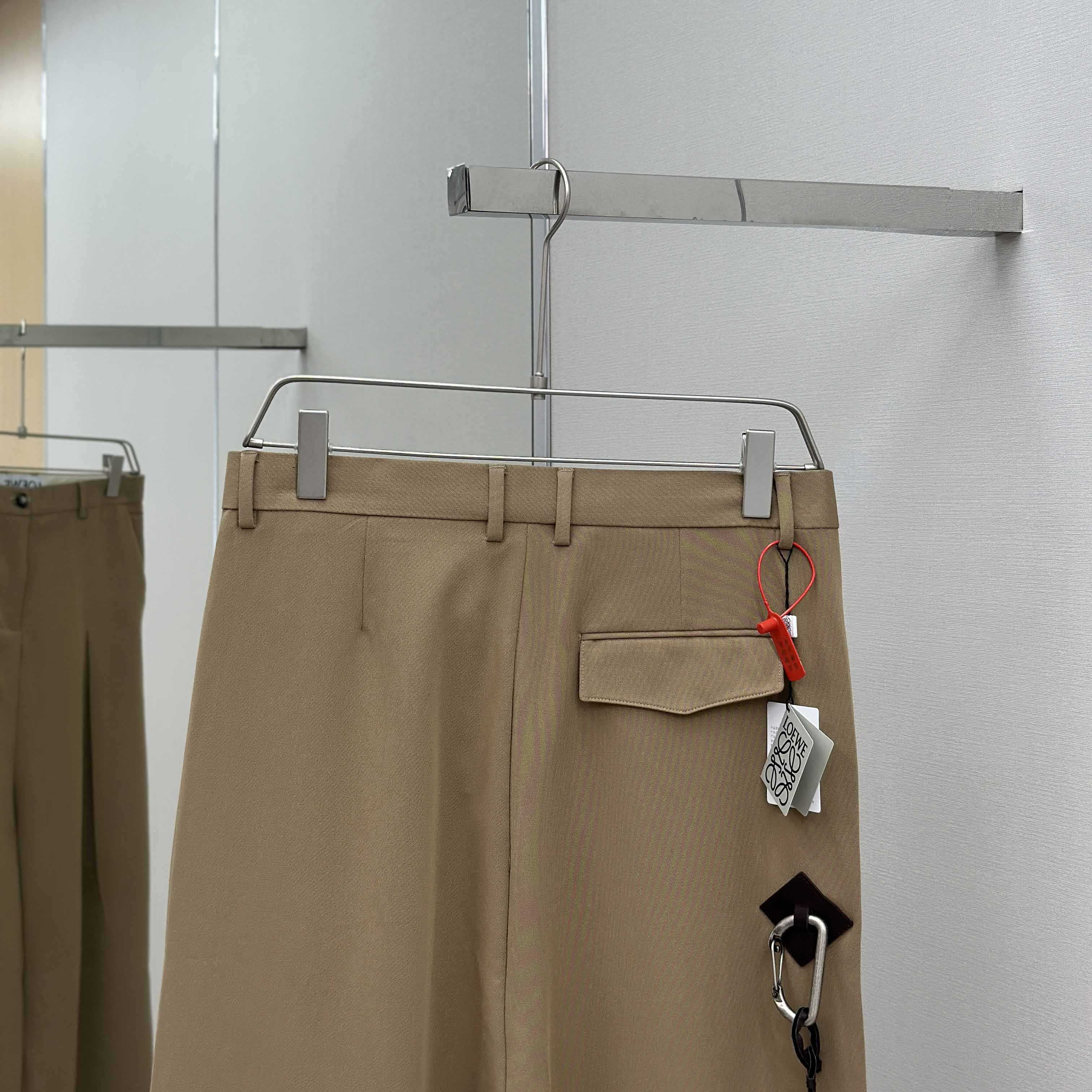 Loewe Low Crotch Trousers In Cotton - EUR FASHION