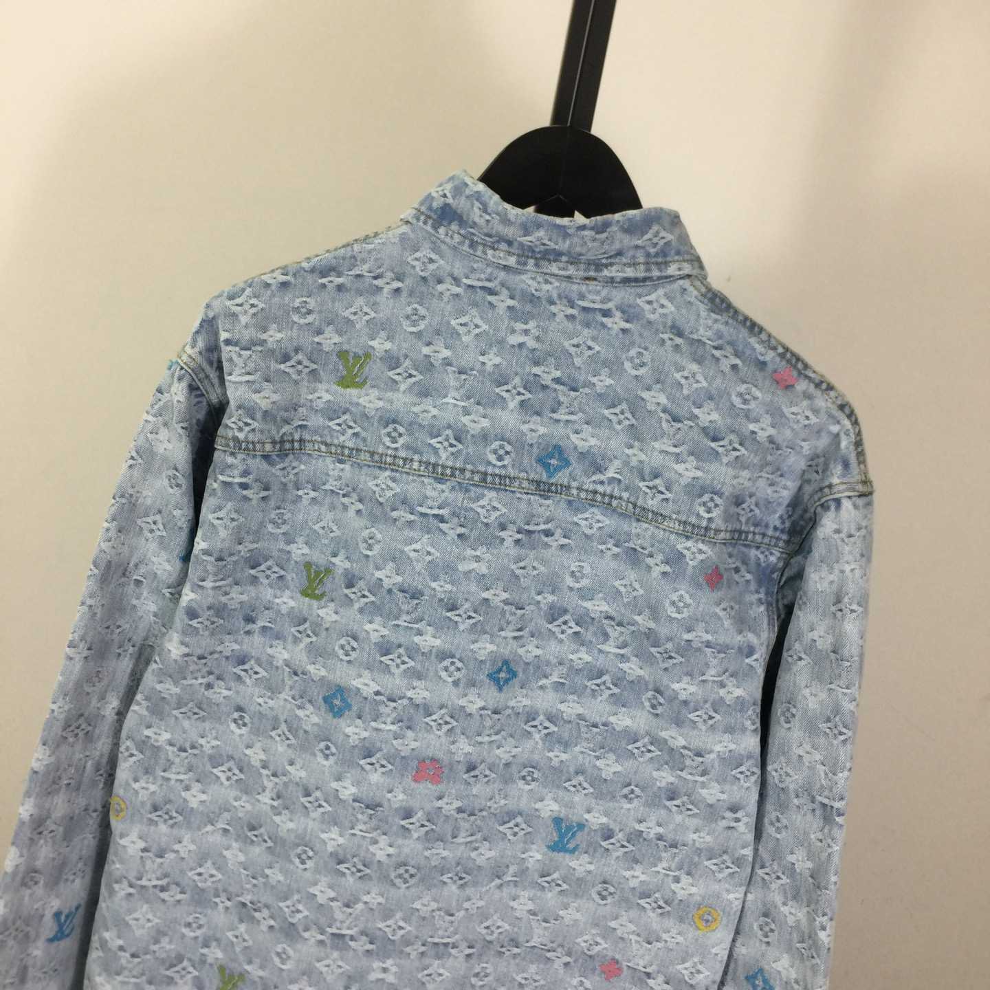Louis Vuitton Tyler Colorful Card Denim Shirt - EUR FASHION