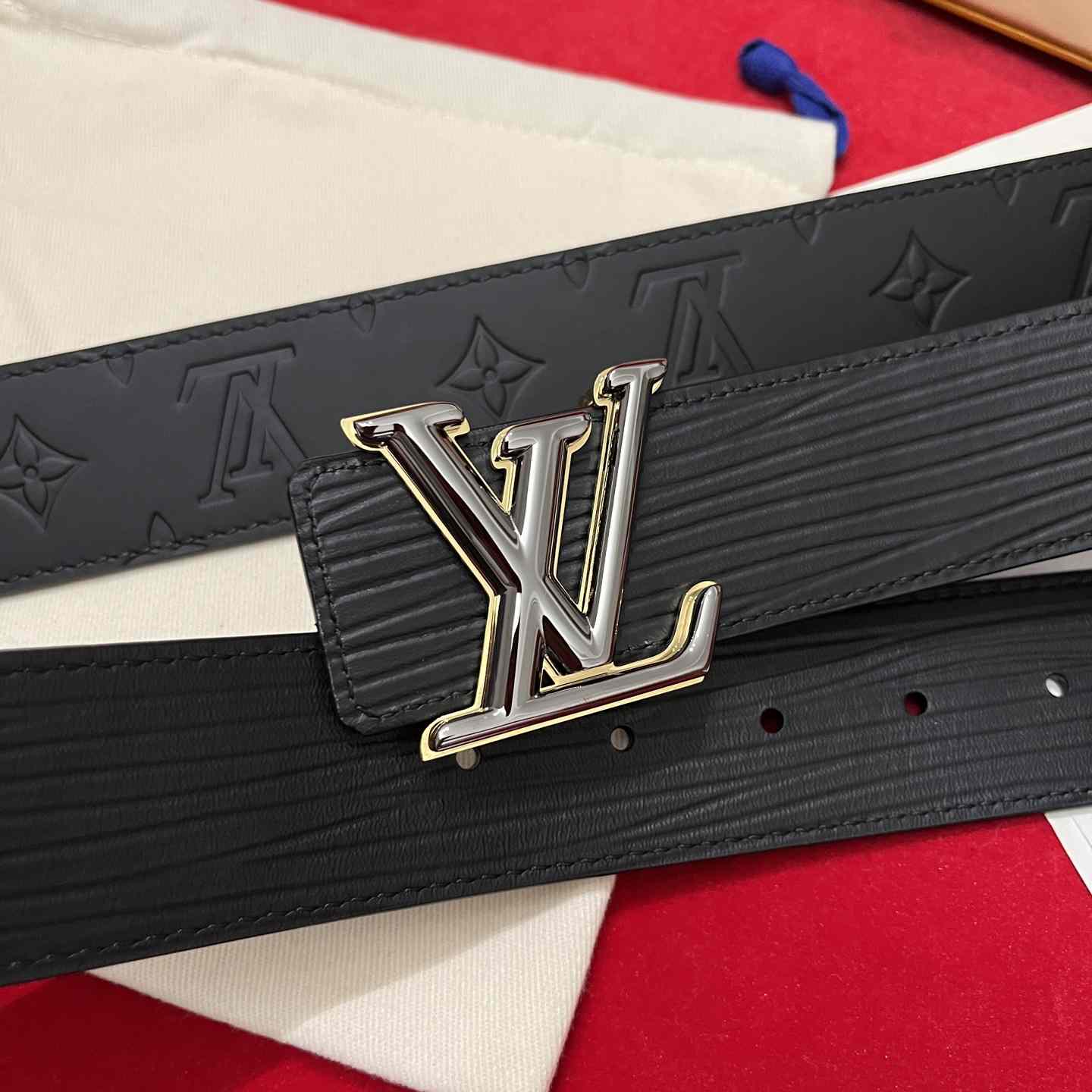 Louis Vuitton Reversible Belt  4cm - EUR FASHION