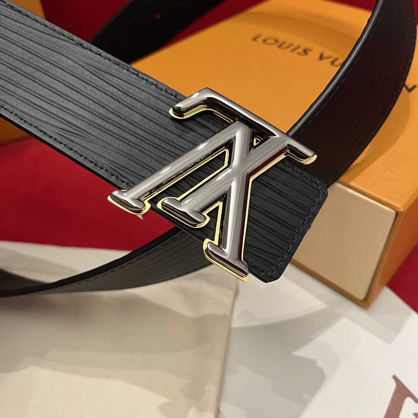Louis Vuitton Reversible Belt  4cm - EUR FASHION