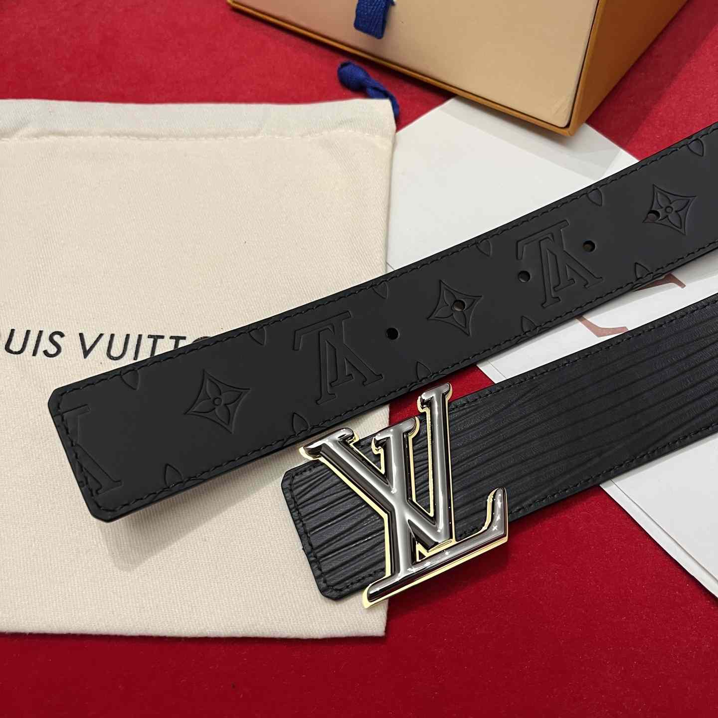 Louis Vuitton Reversible Belt  4cm - EUR FASHION