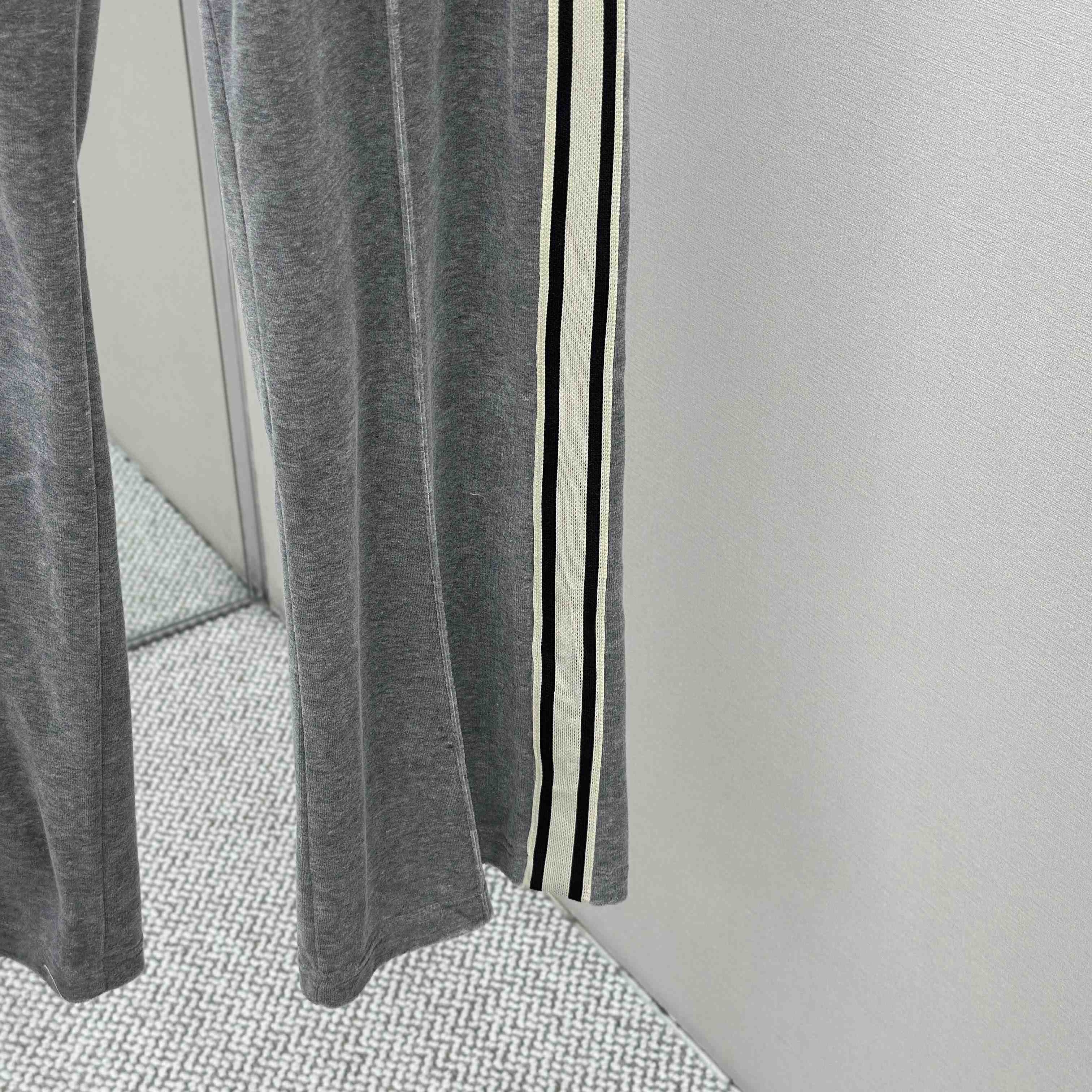 Celine Track Pants In Velvet Cotton - EUR FASHION