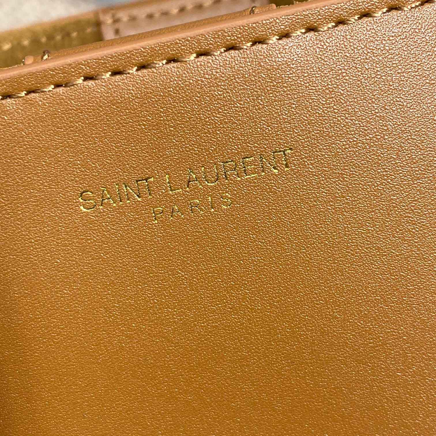Saint Laurent Mini Toy Shopping Saint Laurent In Box Leather - EUR FASHION