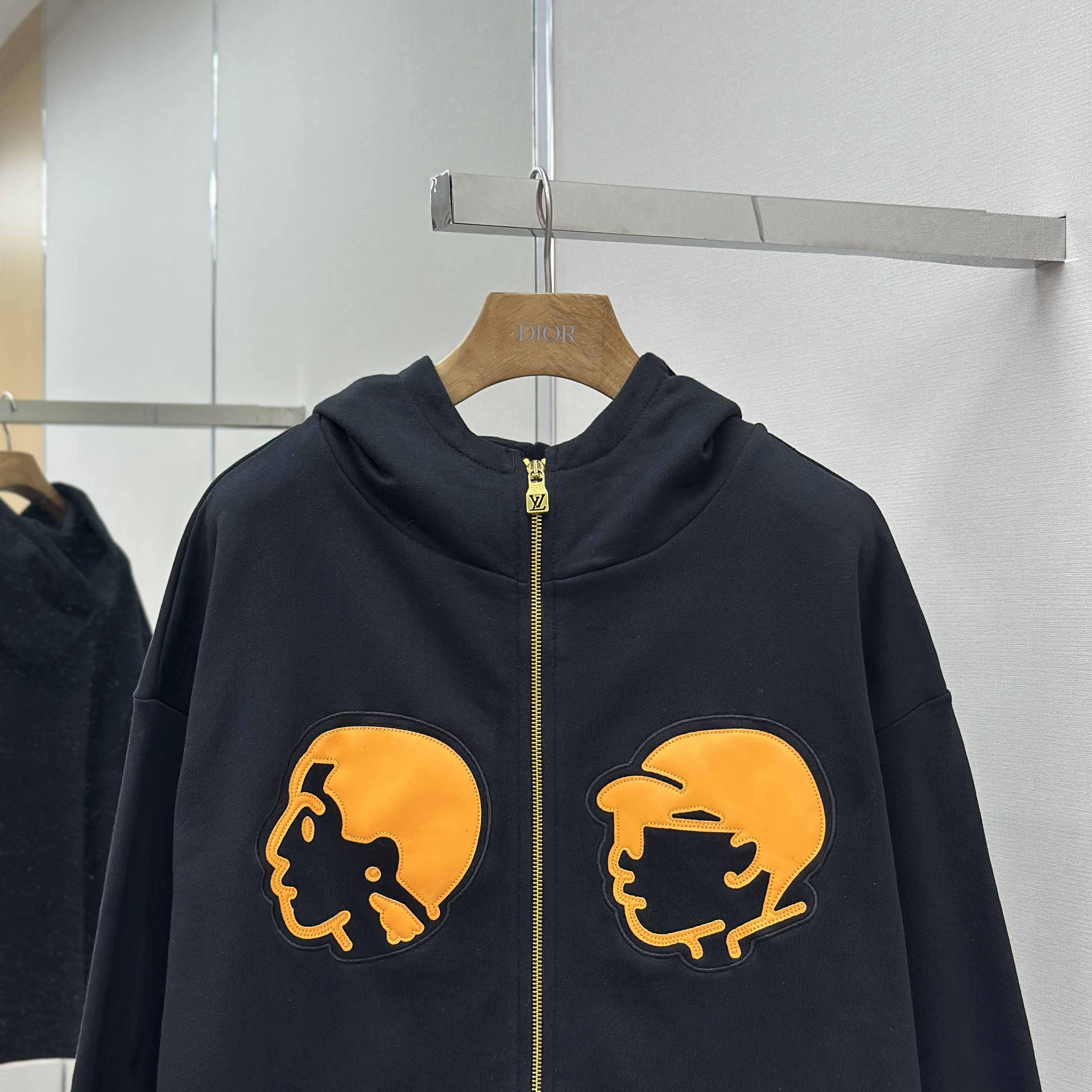 Louis Vuitton Zip Up Hoodie  1AIMQG - EUR FASHION