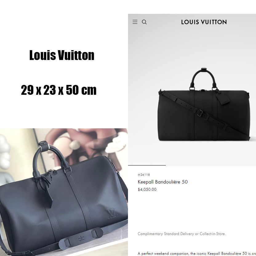 Louis Vuitton Keepall Bandoulière 50   M26118 - EUR FASHION