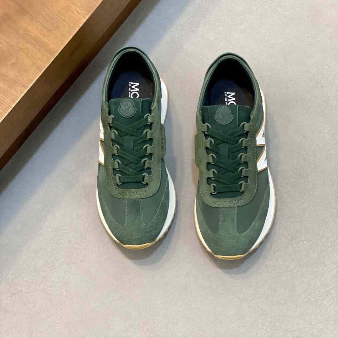 Moncler Pacey2 Suede & Nubuck Trainers - EUR FASHION