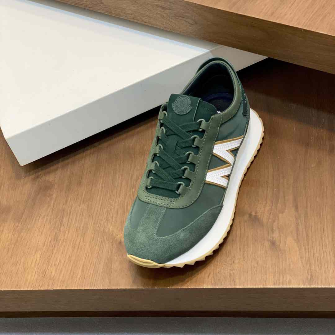 Moncler Pacey2 Suede & Nubuck Trainers - EUR FASHION