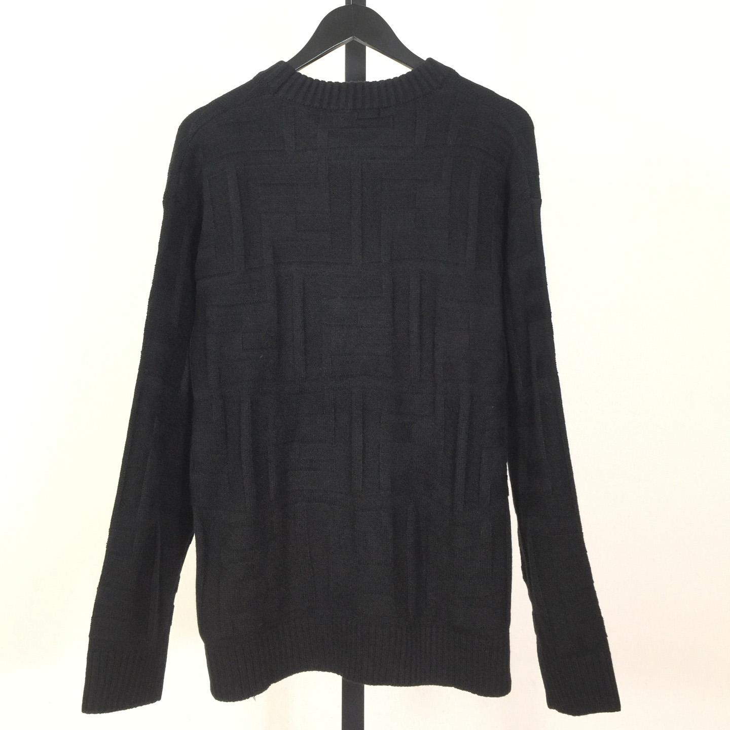 Fendi Black Wool Pullover - EUR FASHION