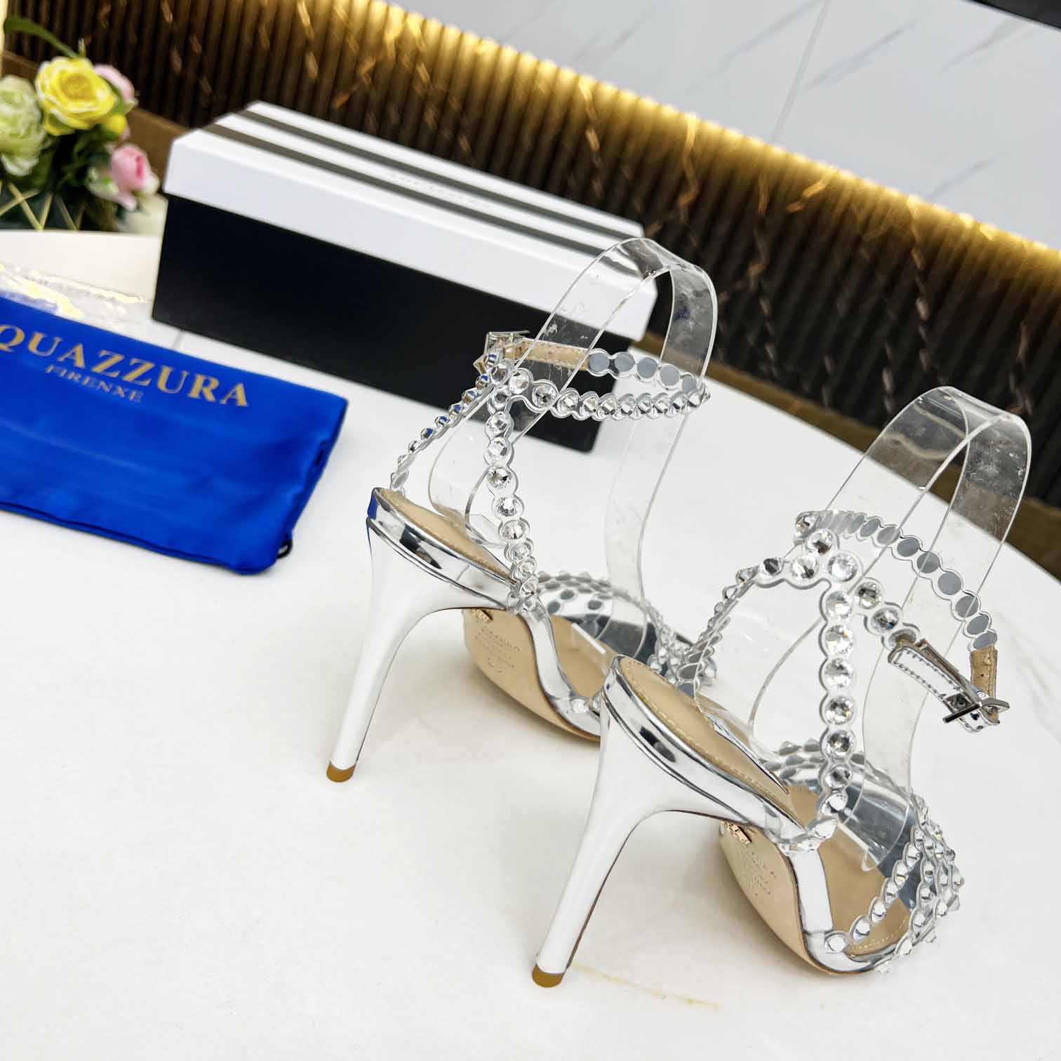 Aquazzura Tequila Plexi Sanda    - EUR FASHION