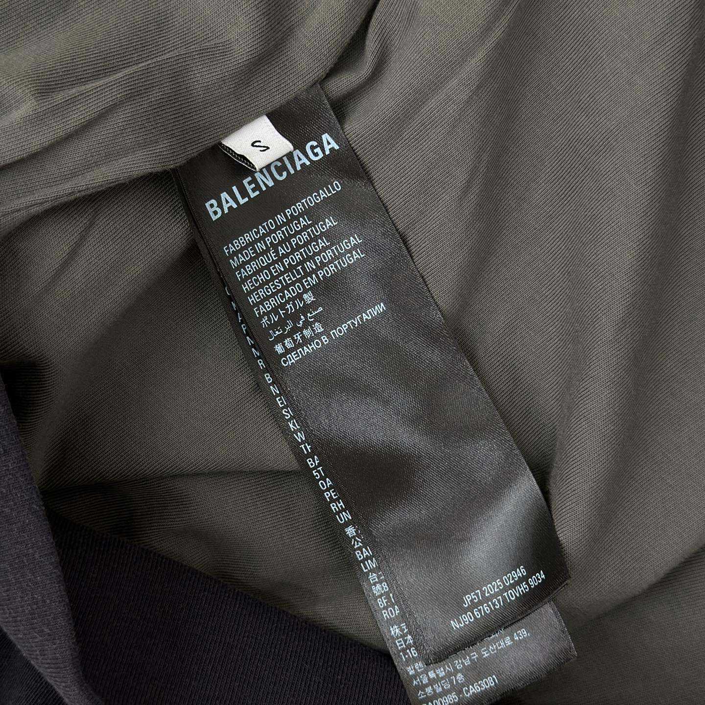 Balenciaga Back Reversible Zip-Up Hoodie - EUR FASHION