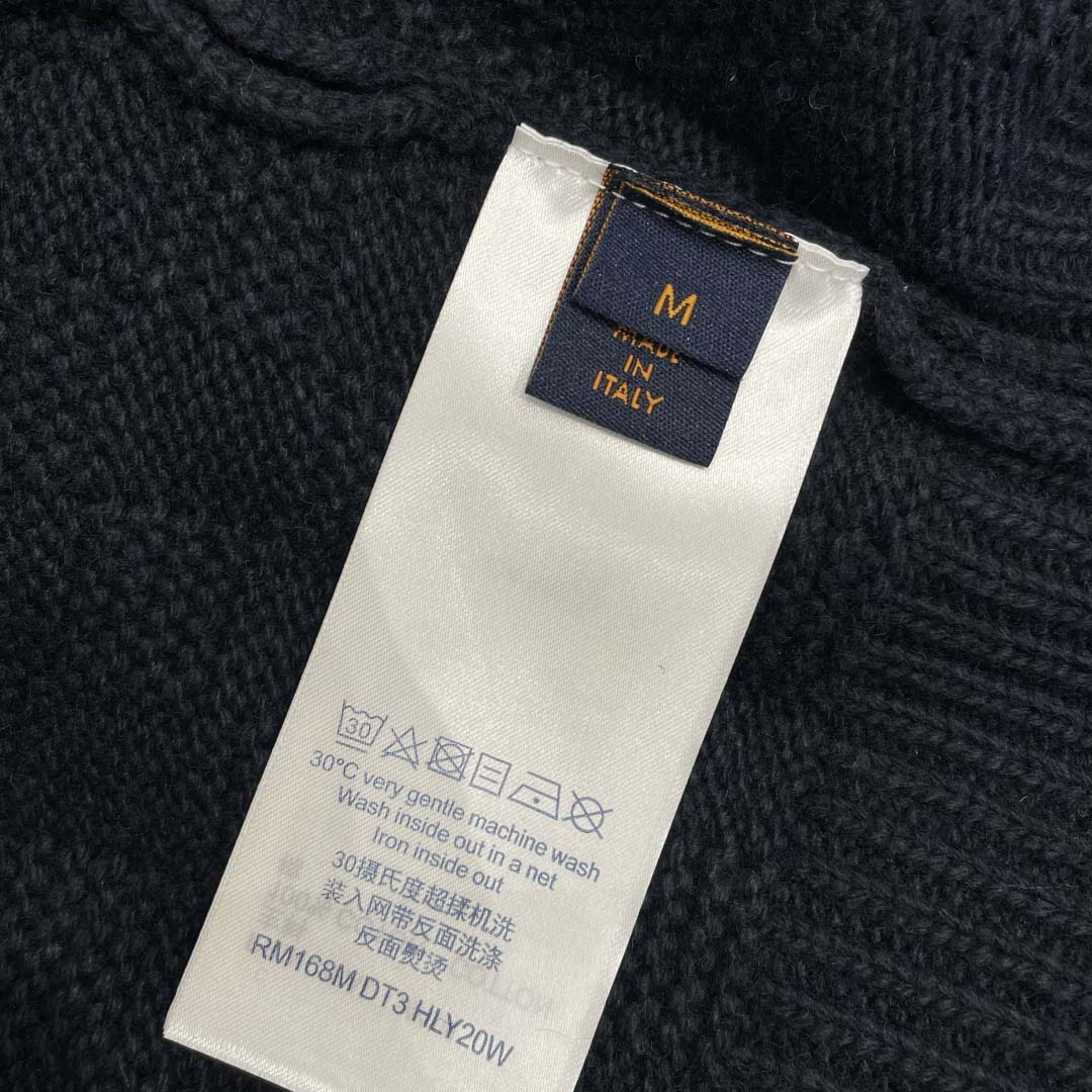 Louis Vuitton Cashmere-Wool Blend Half-Zip Pullover   1AIHNA - EUR FASHION