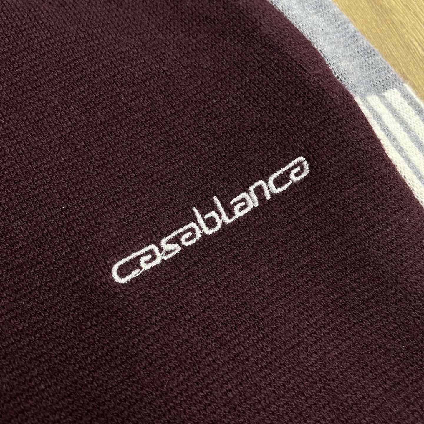 Casablanca Diagonal Tennis Merino Trousers   Z6026 - EUR FASHION