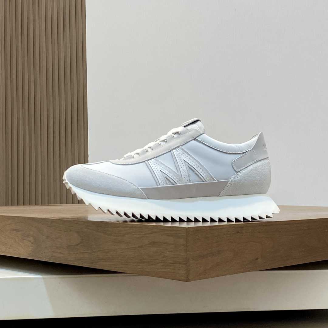 Moncler Pacey2 Suede & Nubuck Trainers - EUR FASHION
