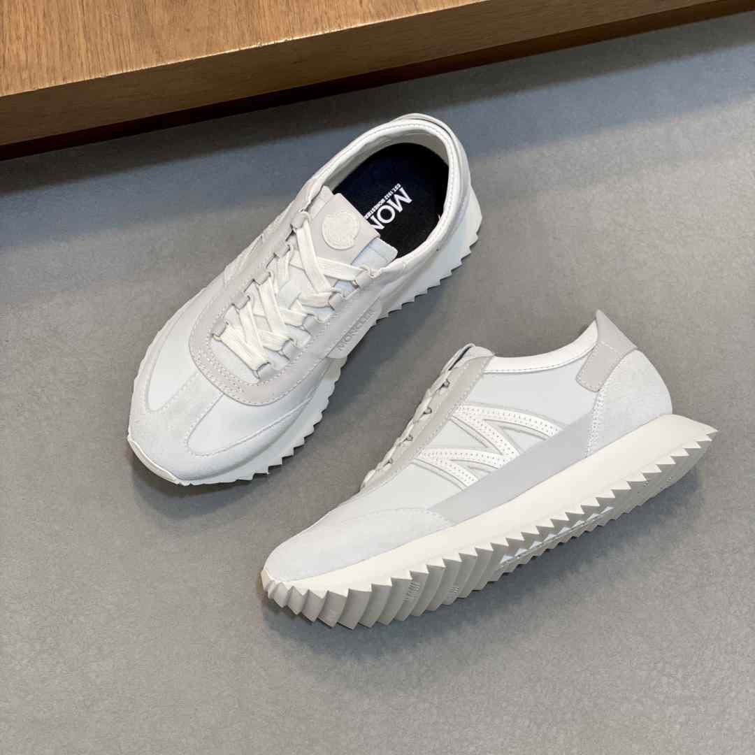 Moncler Pacey2 Suede & Nubuck Trainers - EUR FASHION