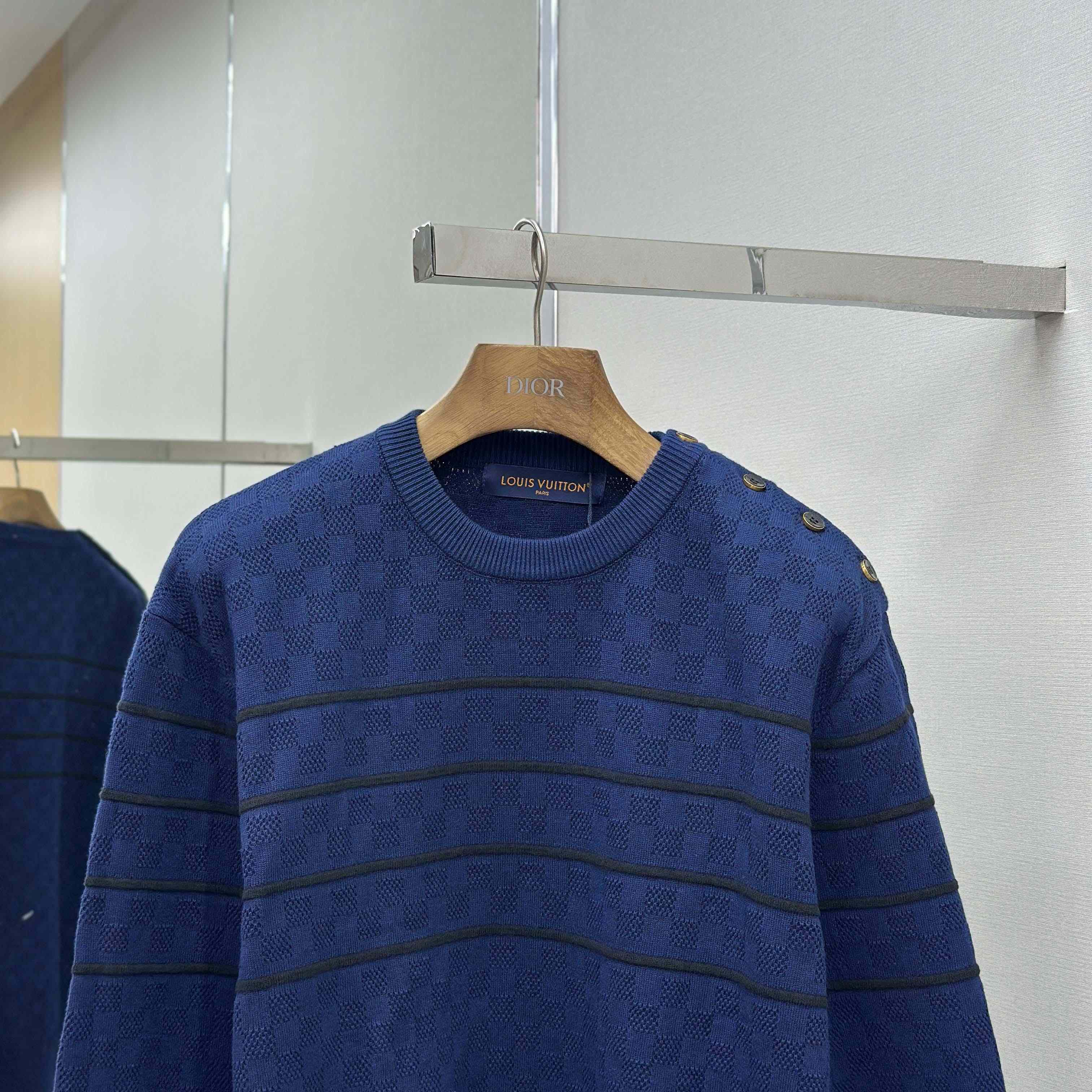 Louis Vuitton Damier Stripes Pullover - EUR FASHION