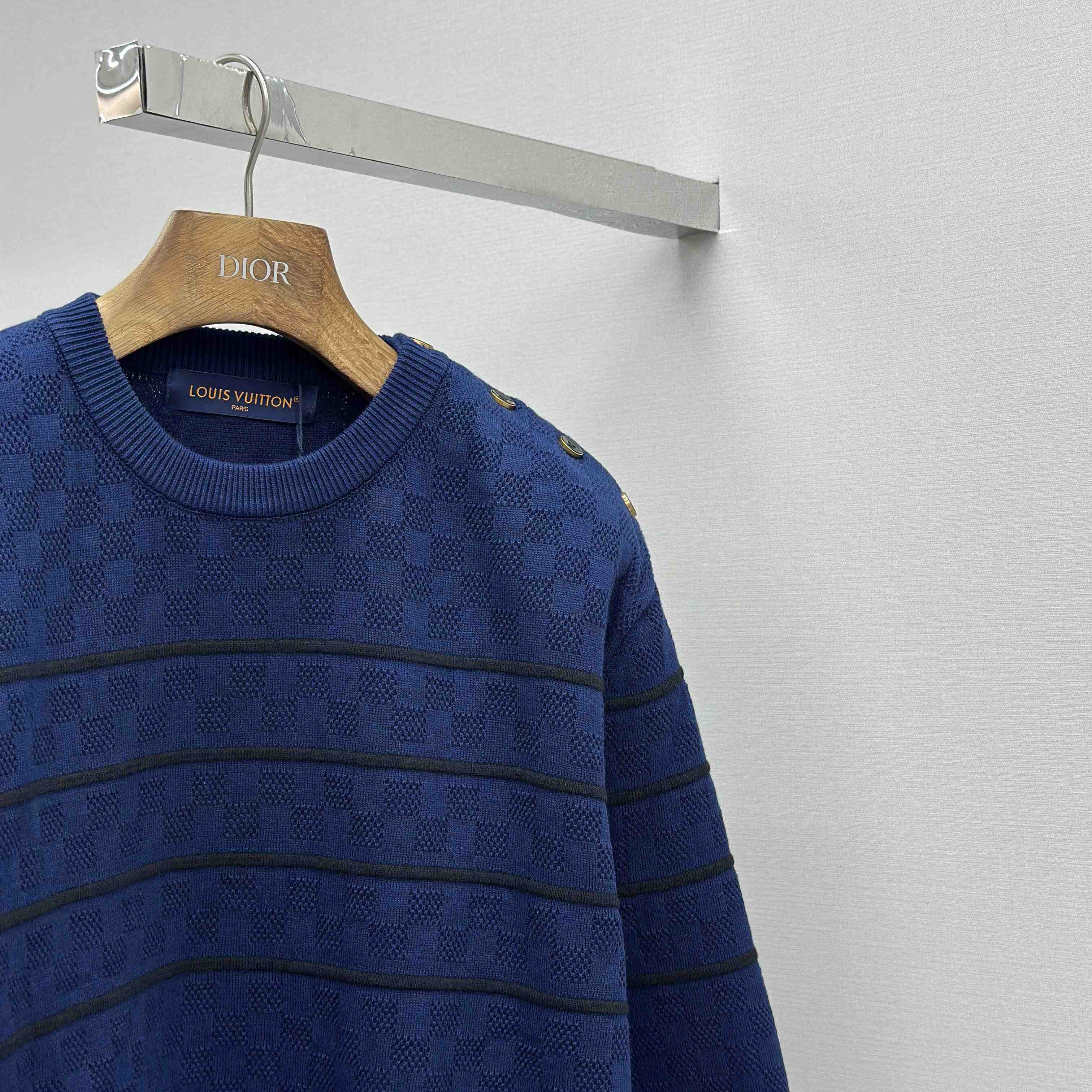 Louis Vuitton Damier Stripes Pullover - EUR FASHION