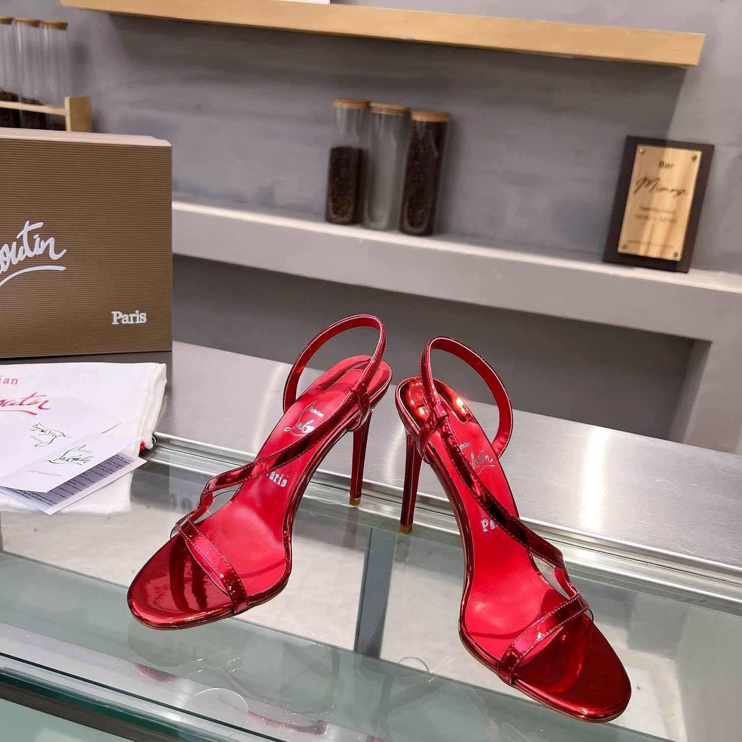 Christian Louboutin Rosalie 100 mm Sandals  - EUR FASHION