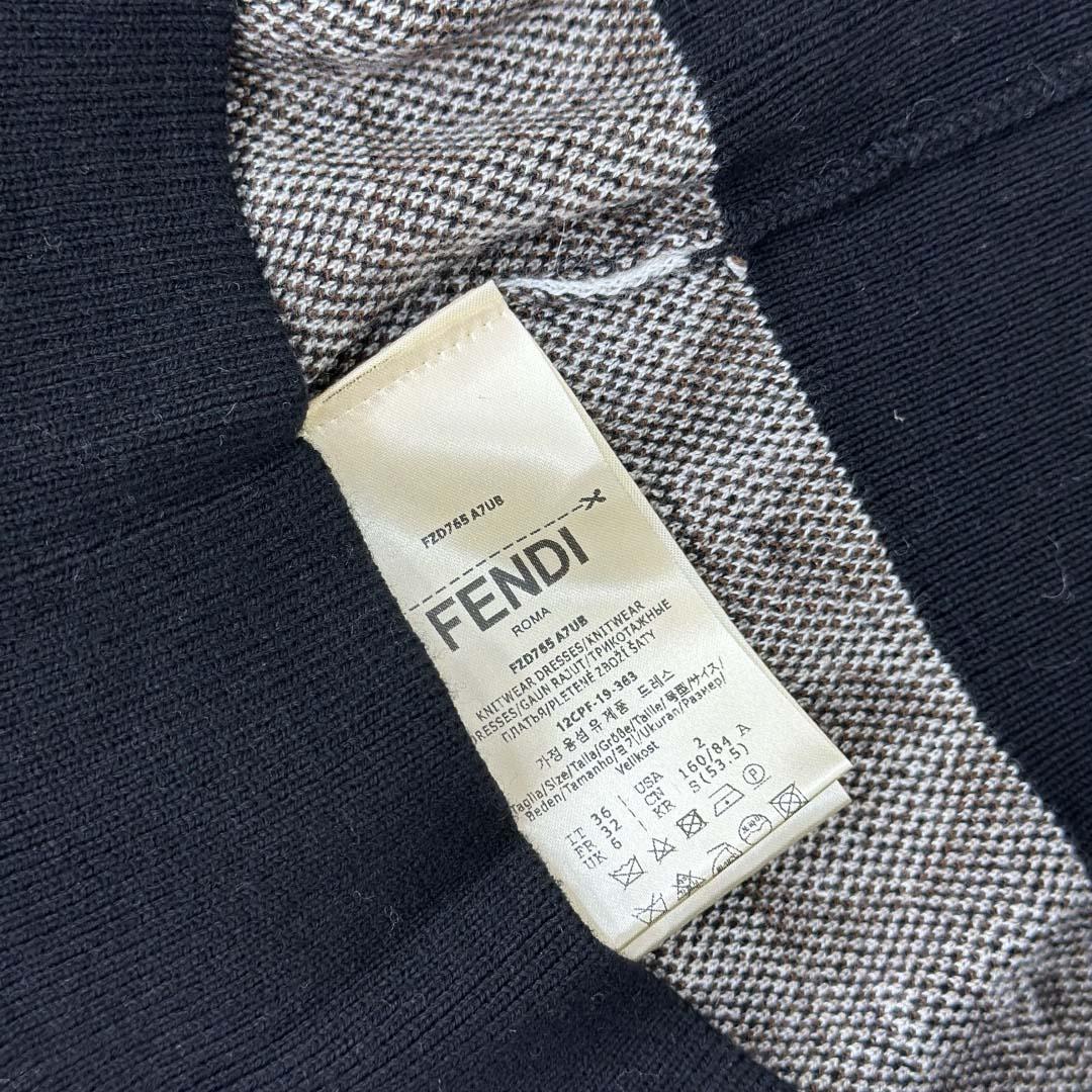 Fendi Multicolour Wool Jumper - EUR FASHION