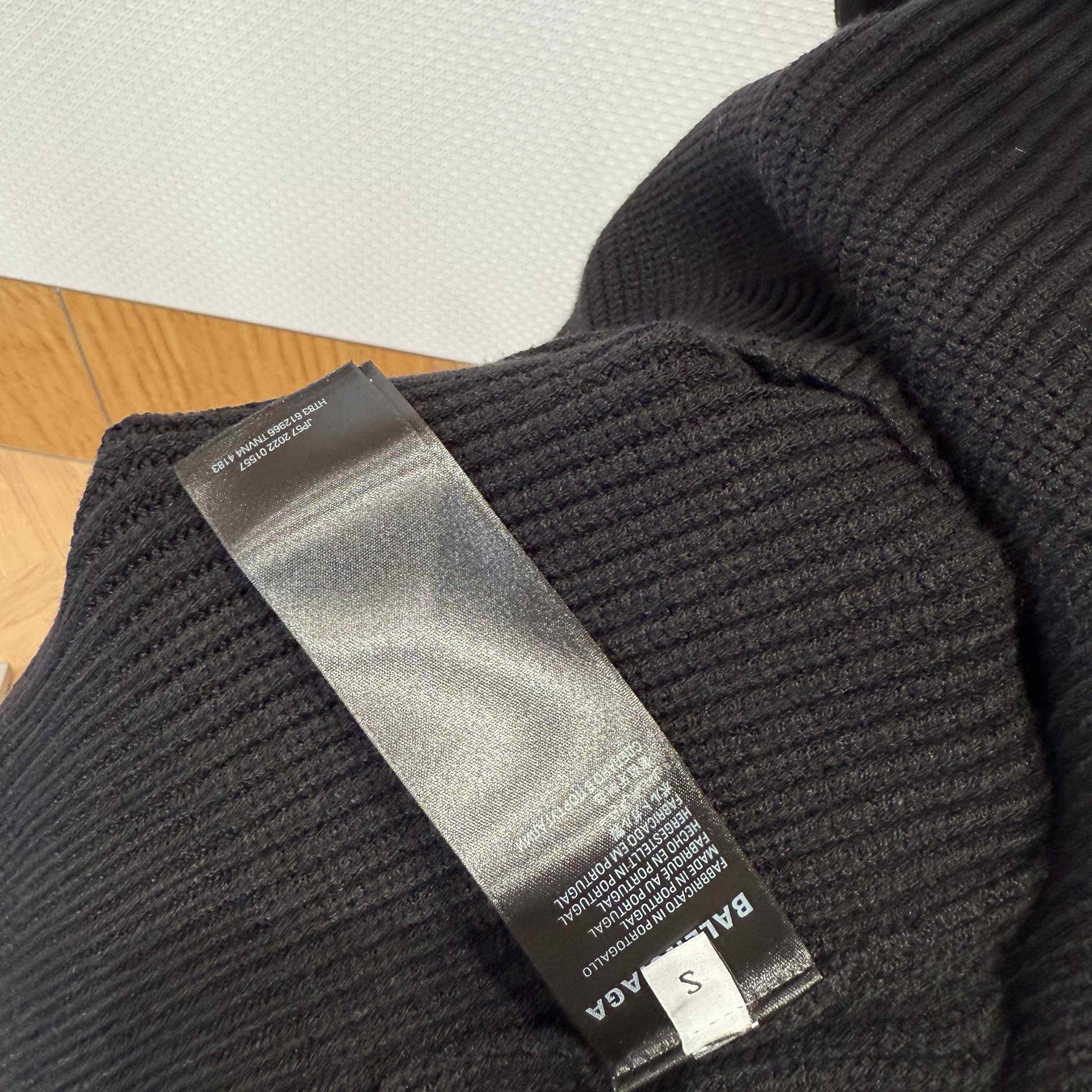 Balenciaga Logo-patch Stretch-wool Jumper - EUR FASHION