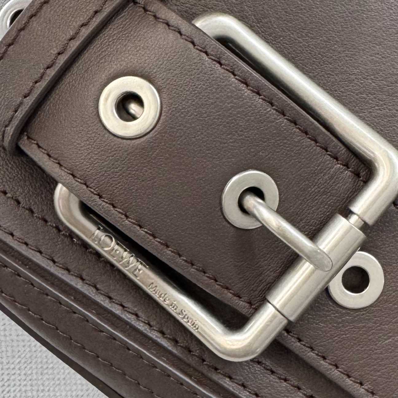 Loewe Small Puzzle Biker Bag In Shiny Calfskin - EUR FASHION