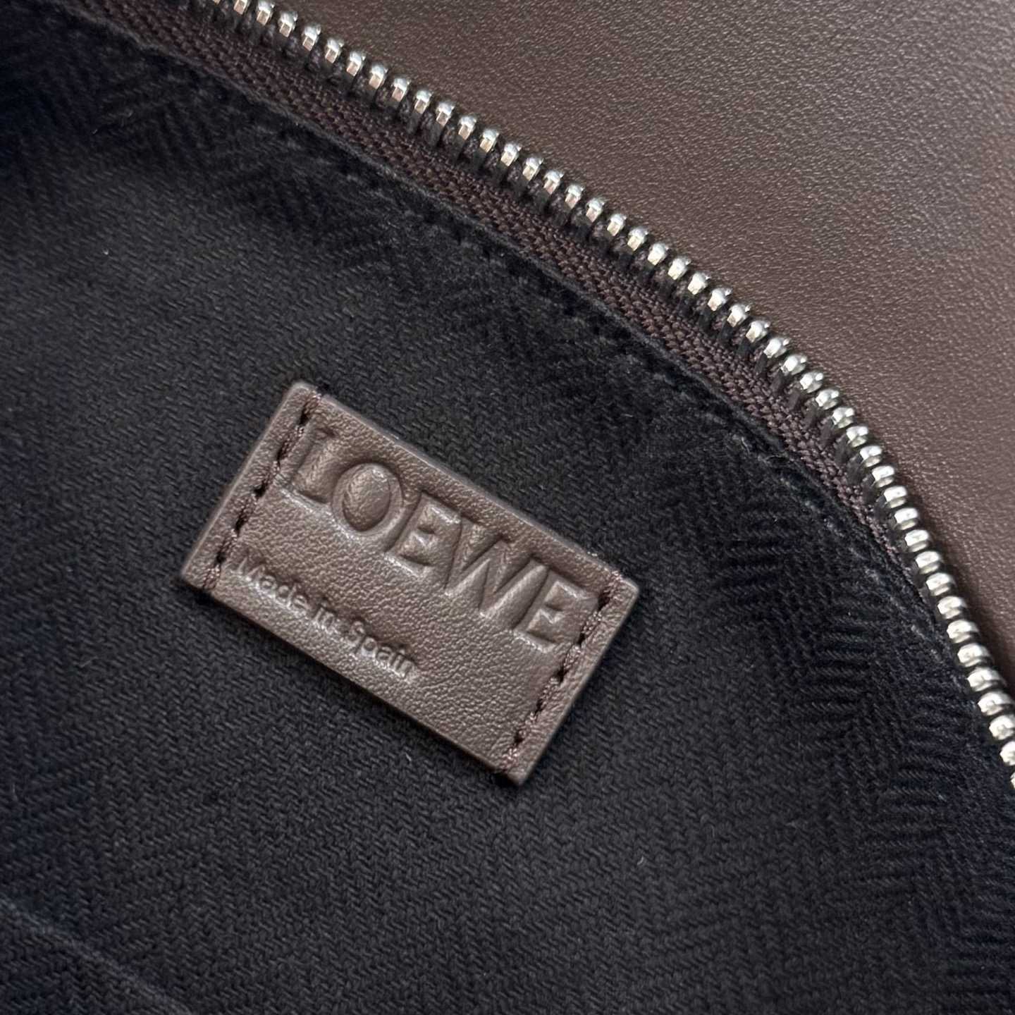 Loewe Small Puzzle Biker Bag In Shiny Calfskin - EUR FASHION