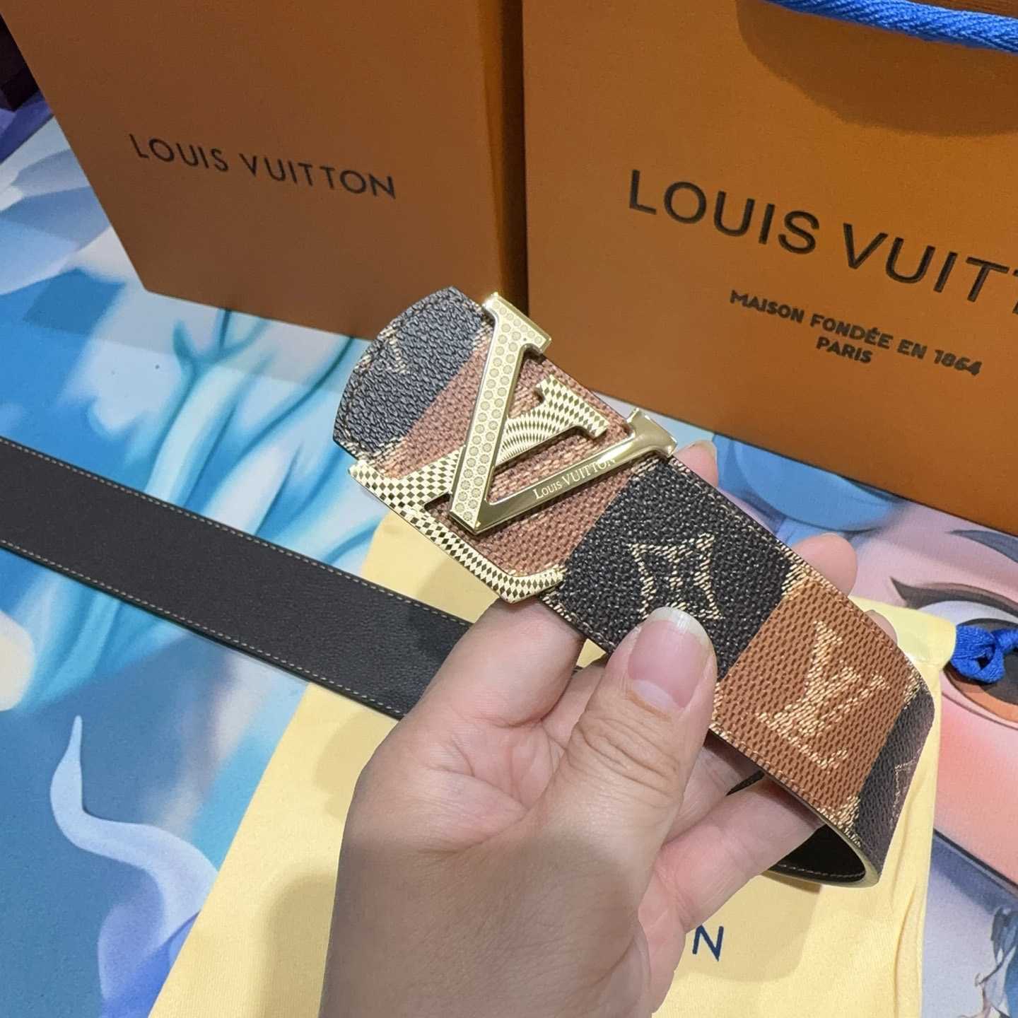 Louis Vuitton 40mm Reversible Belt  - EUR FASHION