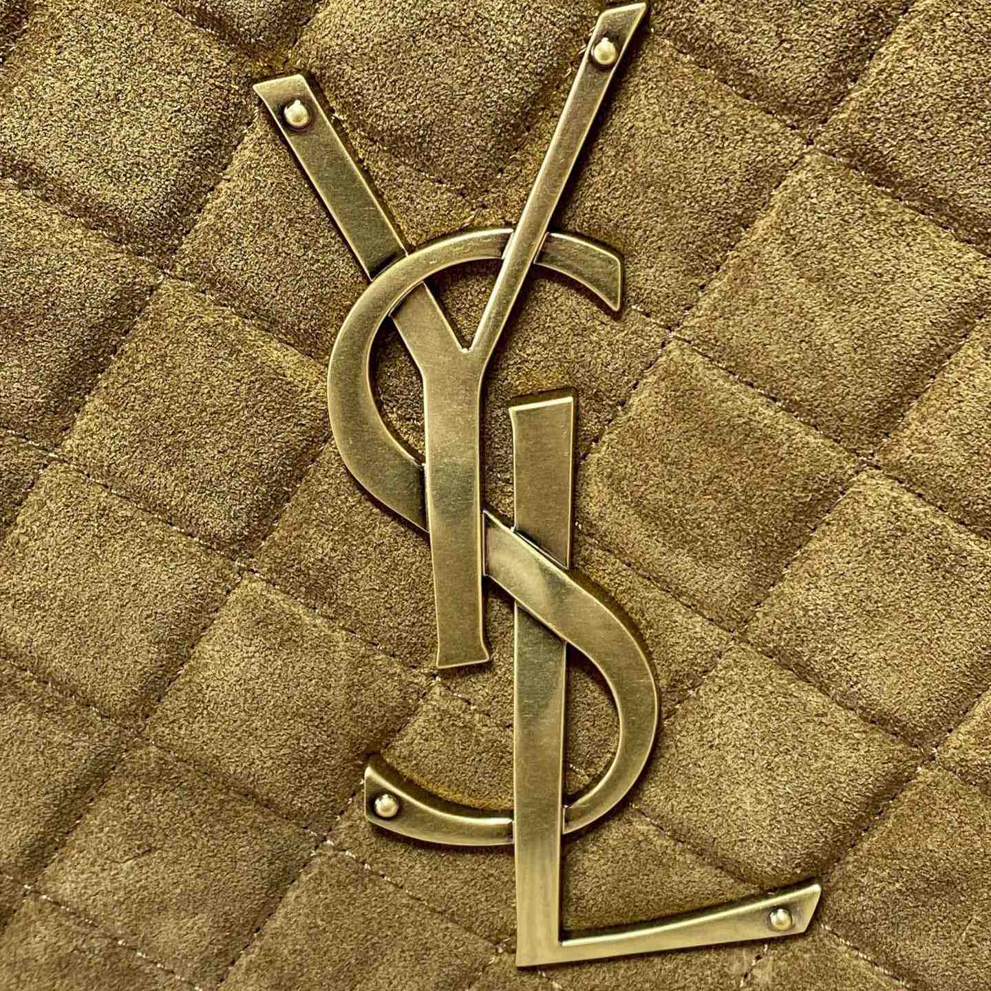 Saint Laurent Icare Medium In Quilted Suede  - EUR FASHION