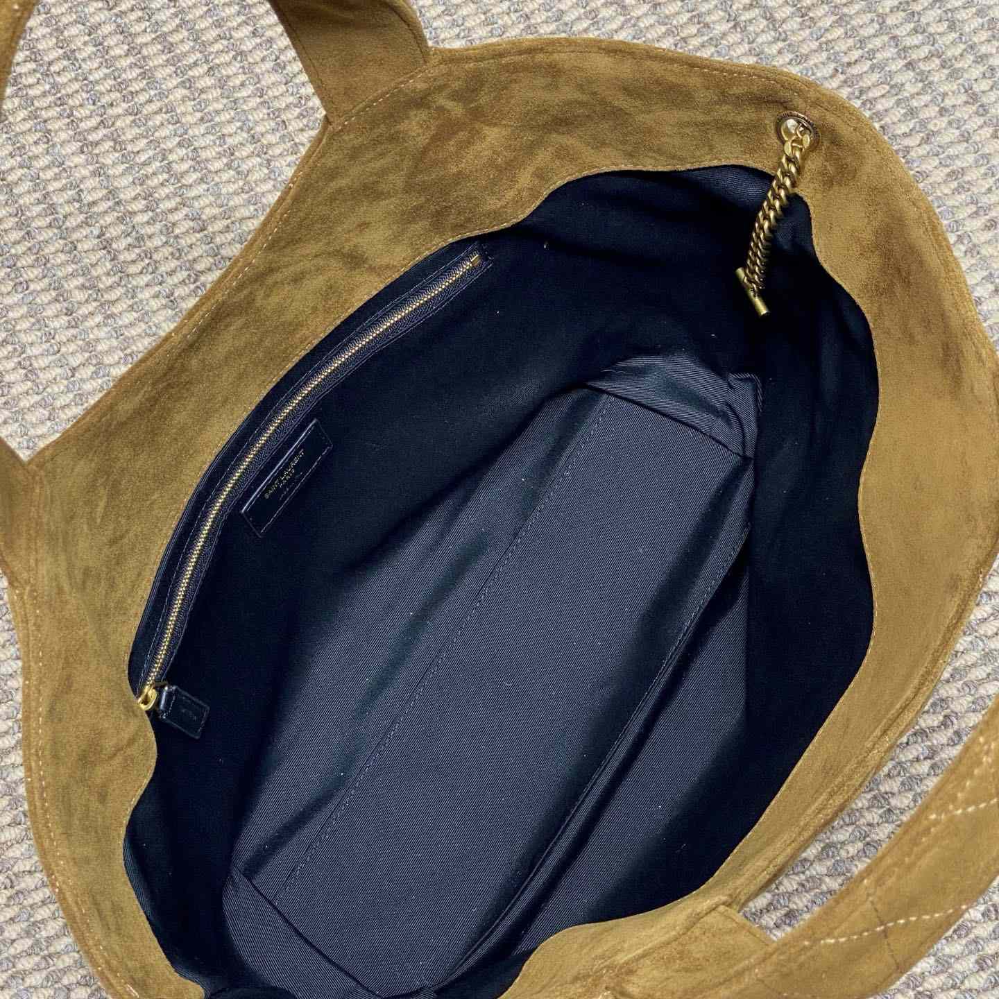 Saint Laurent Icare Medium In Quilted Suede  - EUR FASHION