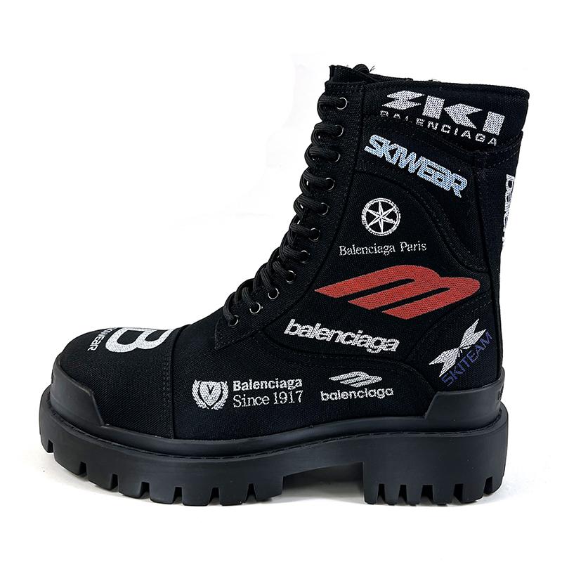 Balenciaga Combat Strike 20MM Boots - EUR FASHION