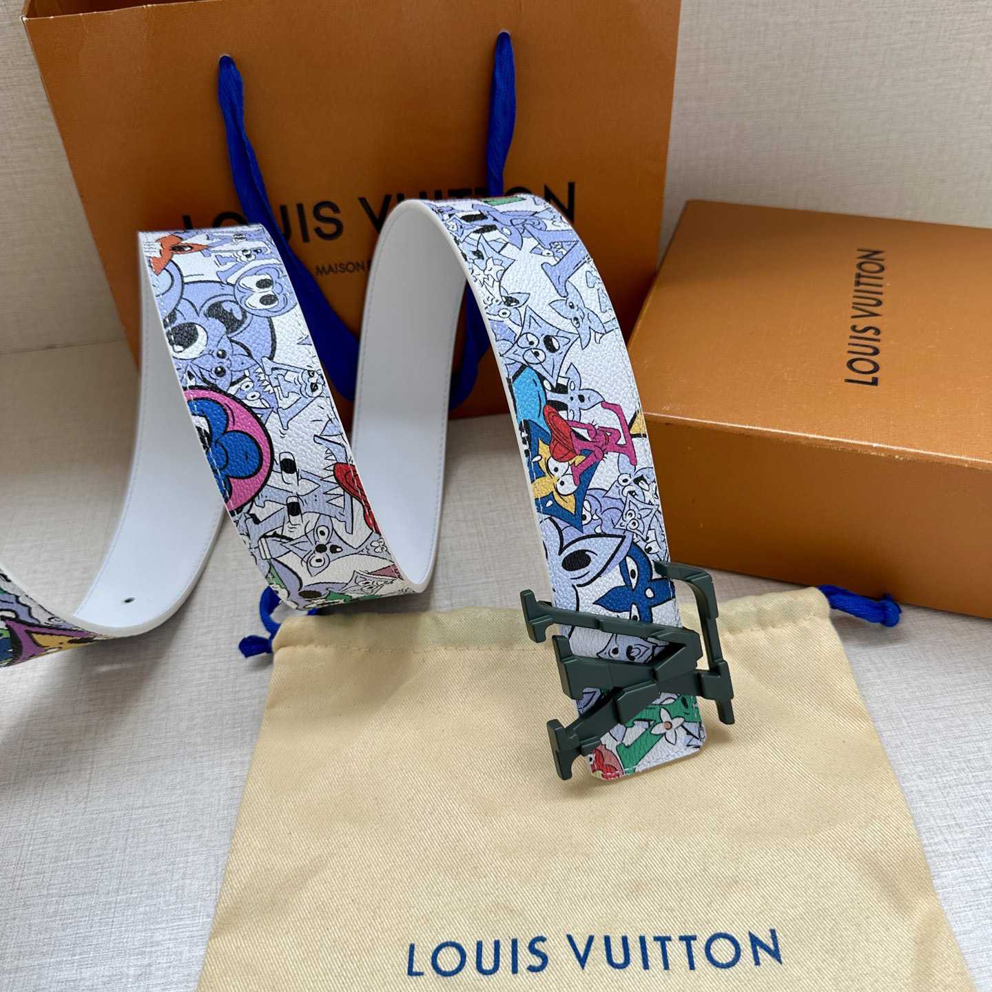 Louis Vuitton LV Initiales 40mm Reversible Belt   - EUR FASHION