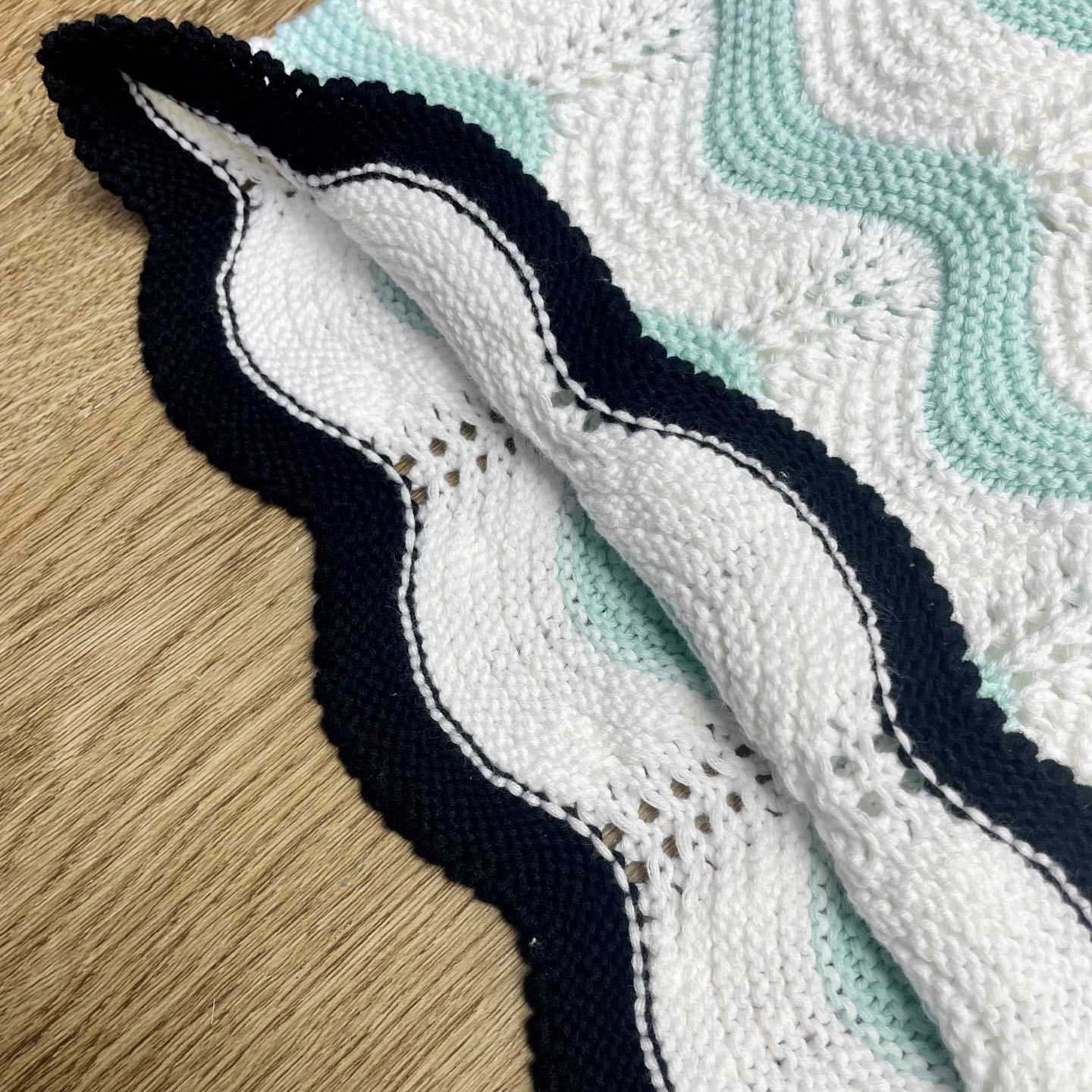 Casablanca Gradient Wave Cotton Crochet Shorts   D0111 - EUR FASHION