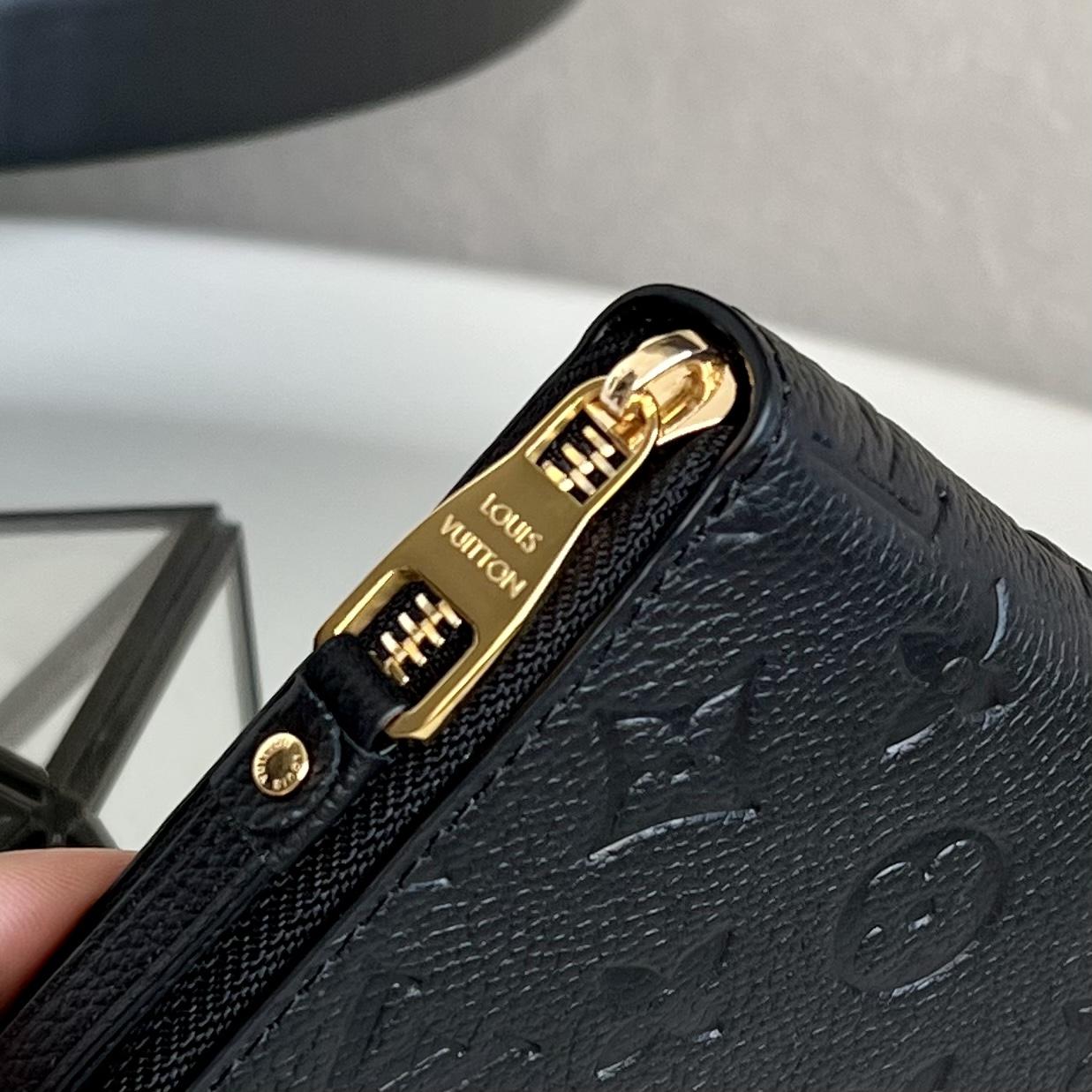 Louis Vuitton Empreinte Zippy Wallet   (19.5X10cm)  m61864 - EUR FASHION