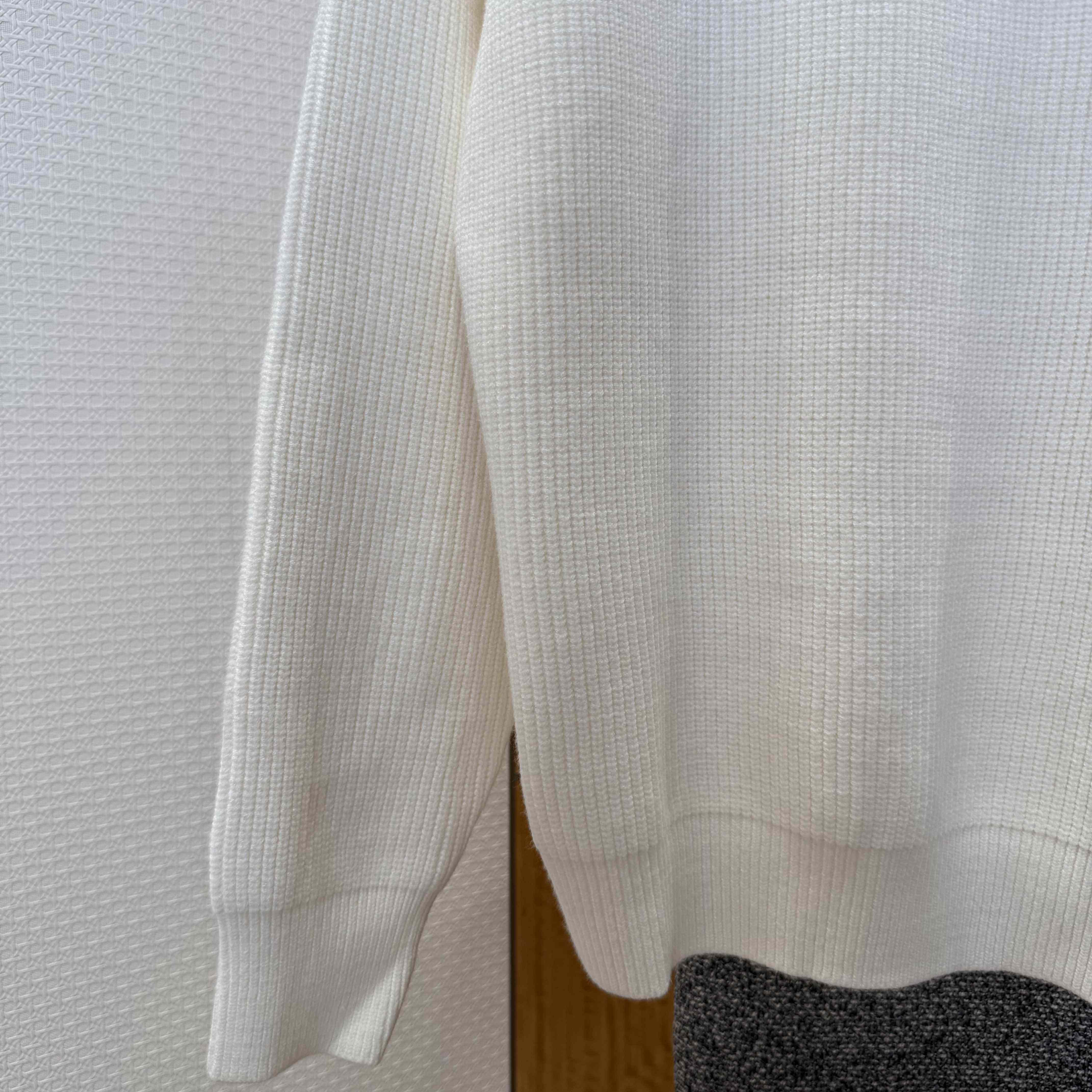 Balenciaga Logo-patch Stretch-wool Jumper - EUR FASHION