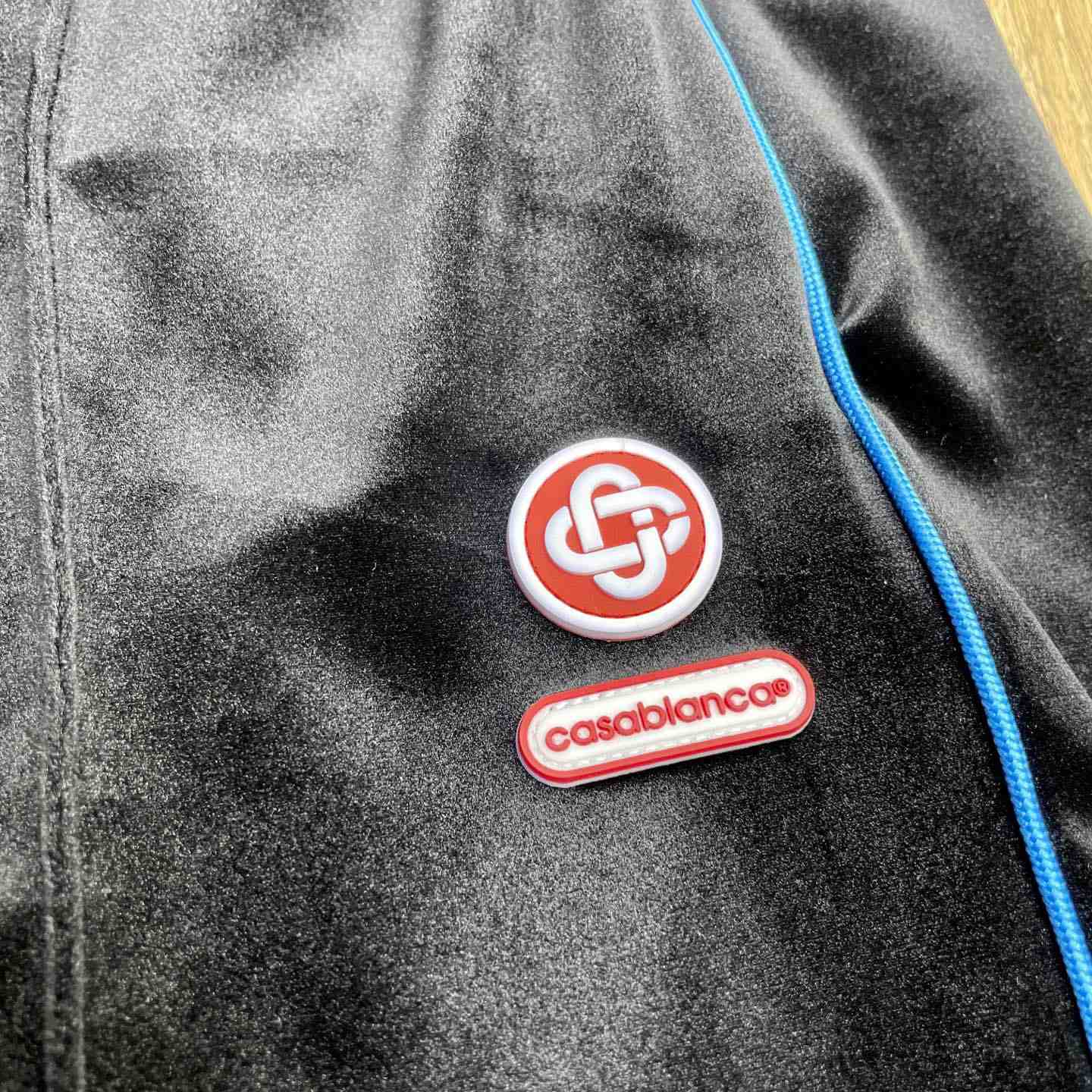 Casablanca Side-stripe Velour Track Pants   c1075 - EUR FASHION